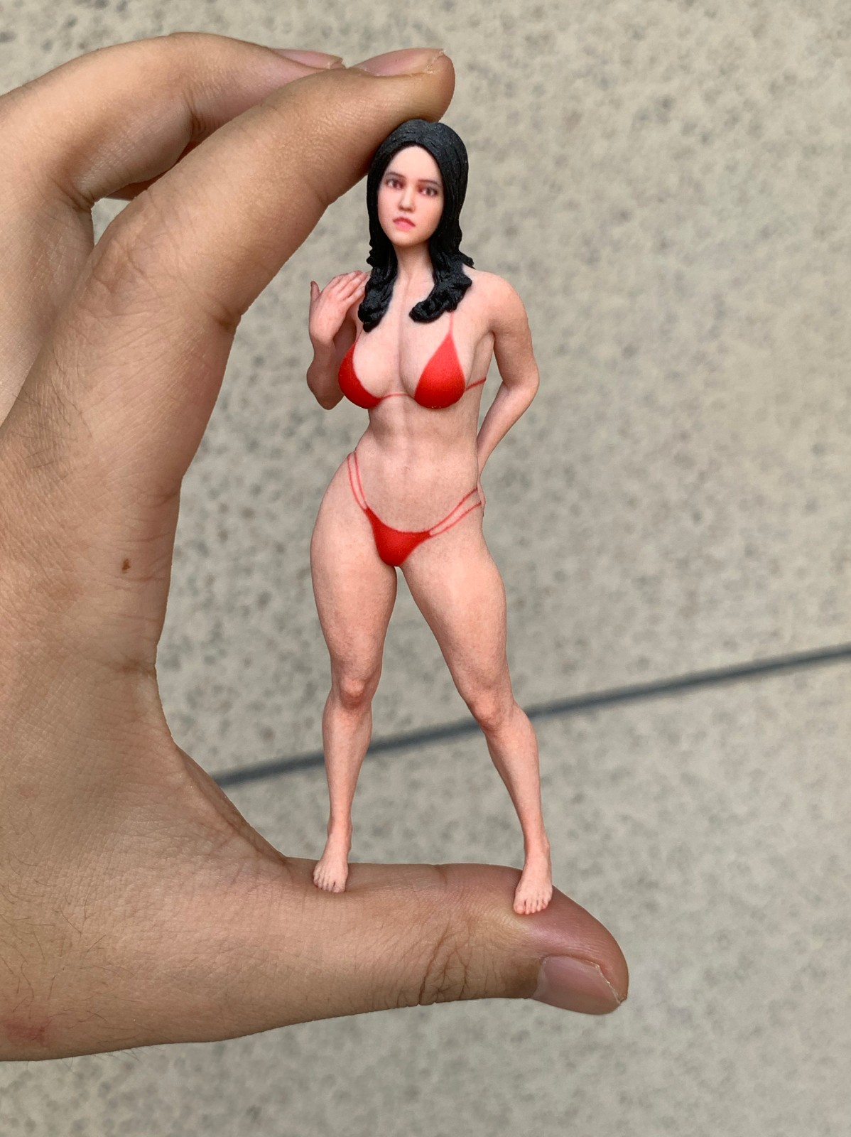 1/18 1/16 1/12 1/10 Niña Resina Figuras Diorama Modelo Para Coches Trenes - Imagen 37 de 136