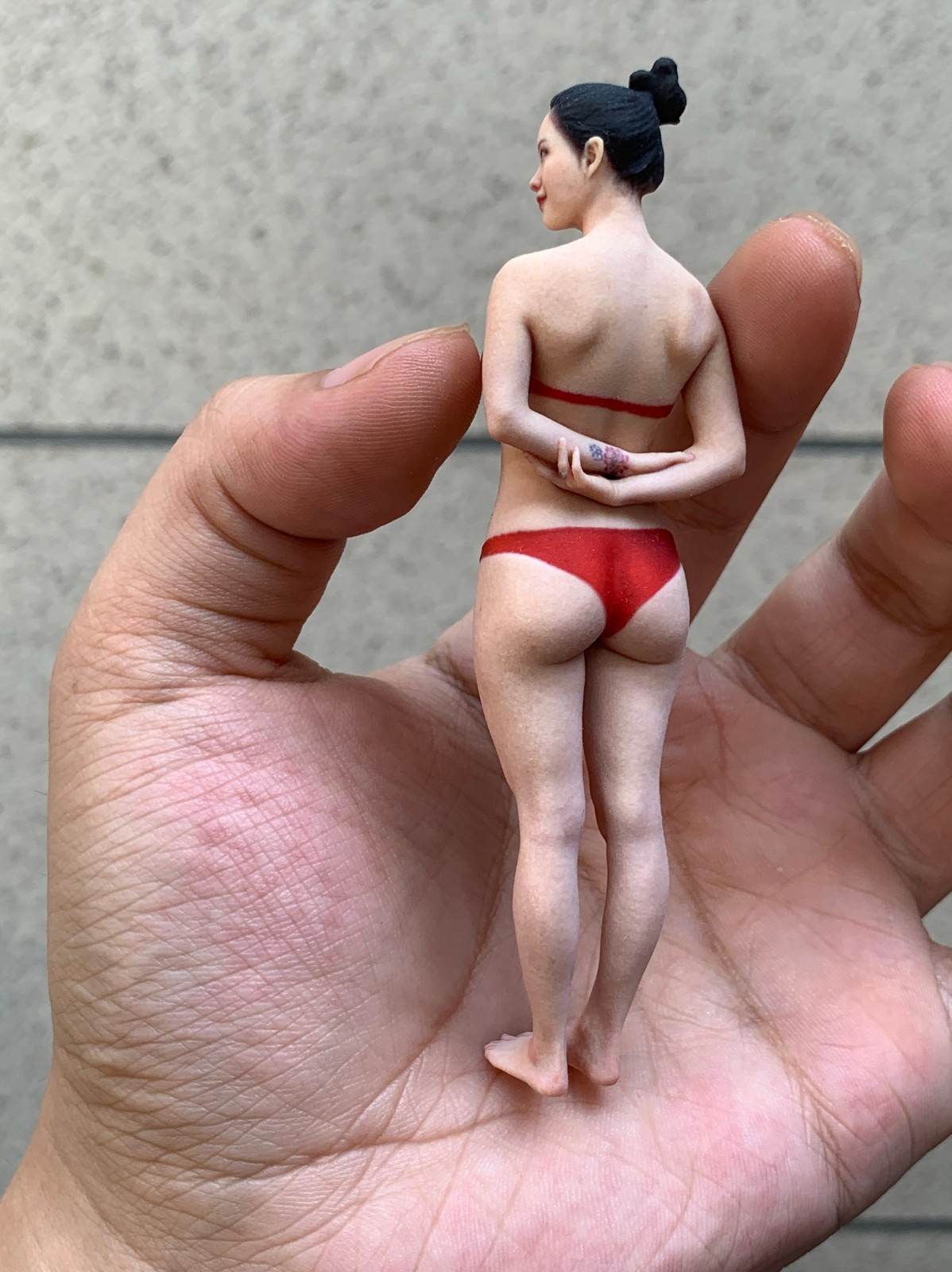 1/18 1/16 1/12 1/10 Niña Resina Figuras Diorama Modelo Para Coches Trenes - Imagen 43 de 136