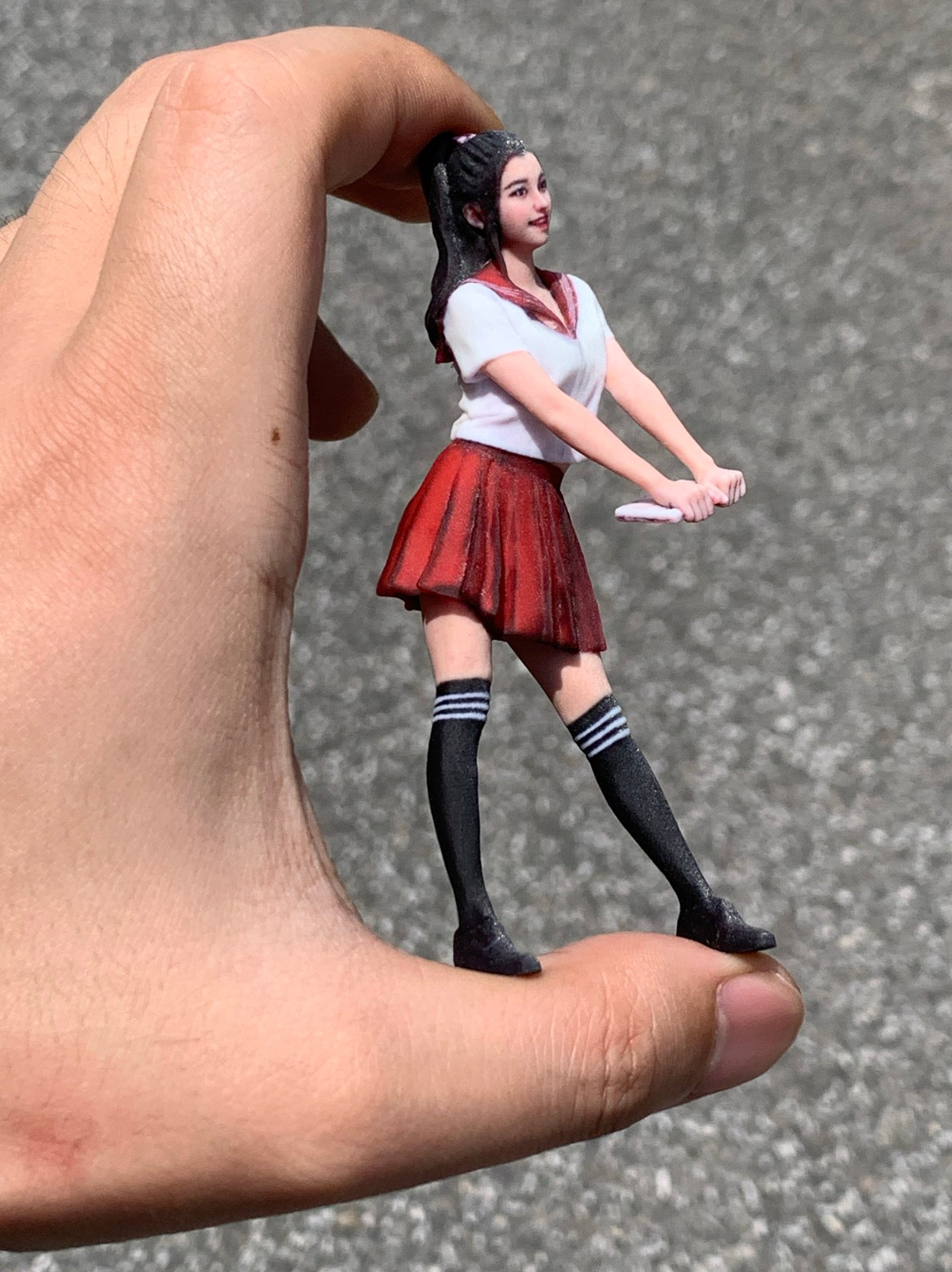 1/18 1/16 1/12 1/10 Niña Resina Figuras Diorama Modelo Para Coches Trenes - Imagen 85 de 136