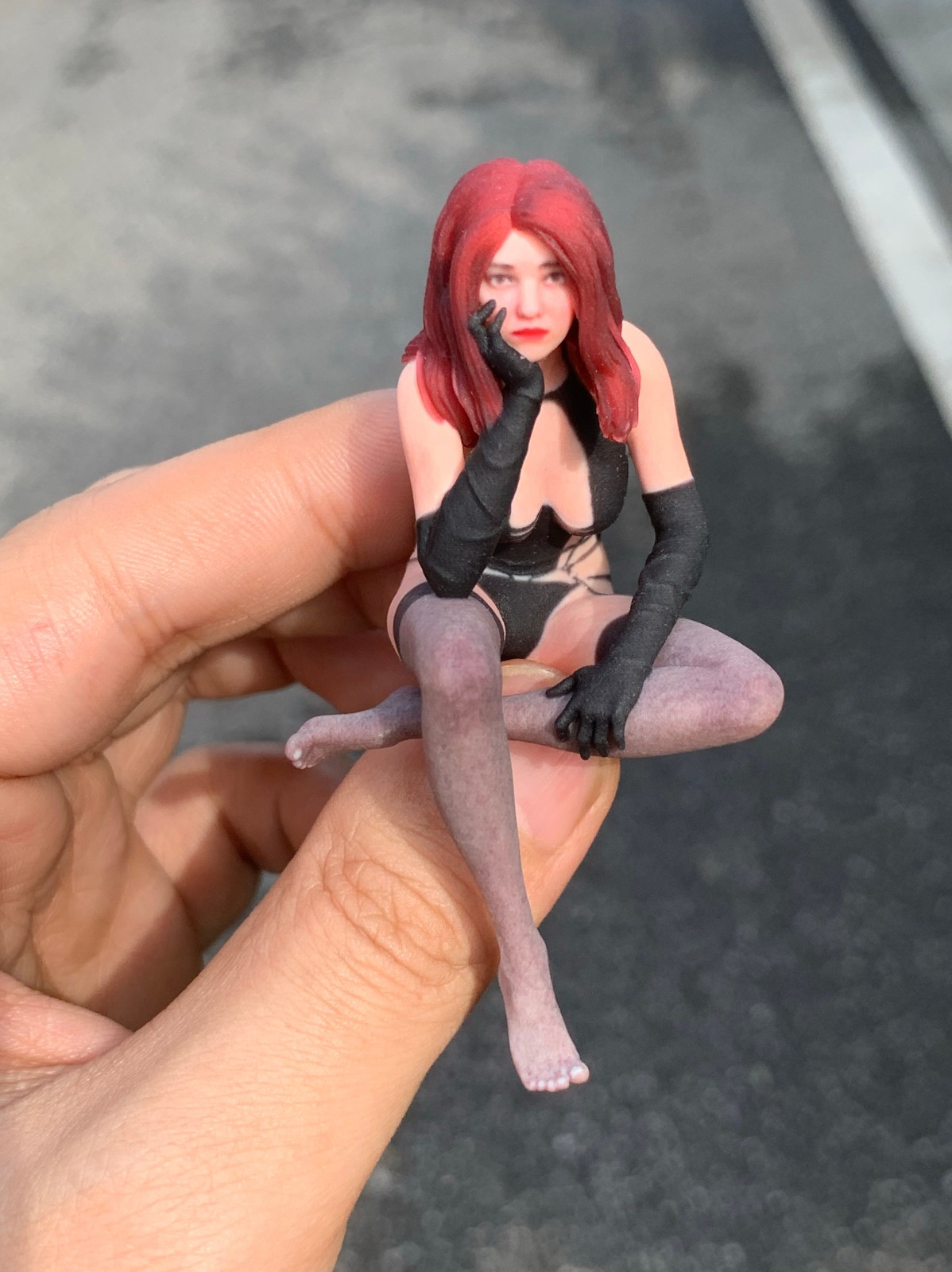 1/18 1/16 1/12 1/10 Niña Resina Figuras Diorama Modelo Para Coches Trenes - Imagen 128 de 136