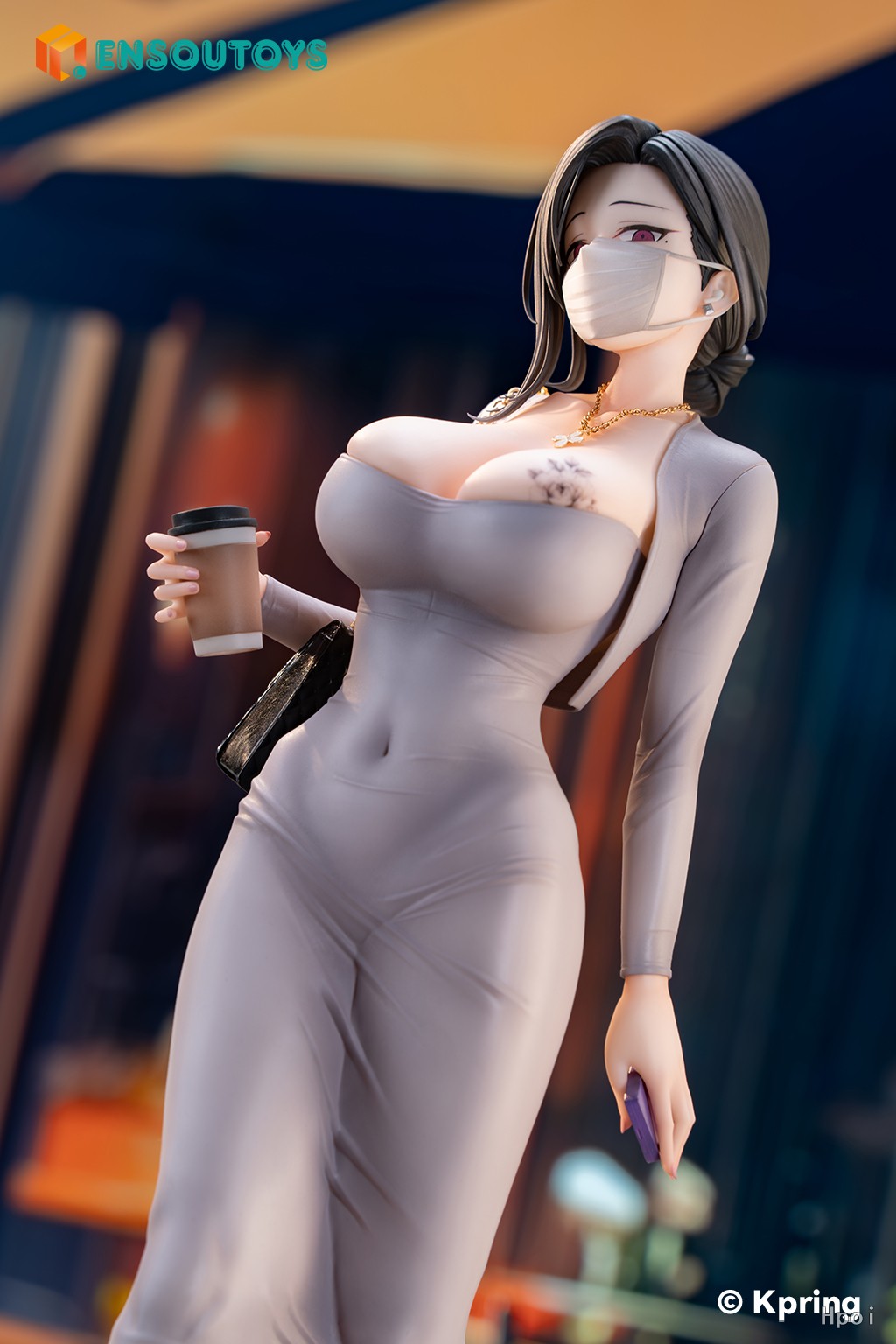 New Genuine Spot Ensoutoys Dongtan Style K Pring Sexy Girl Figure Model 28cm Hot - Picture 7 of 7