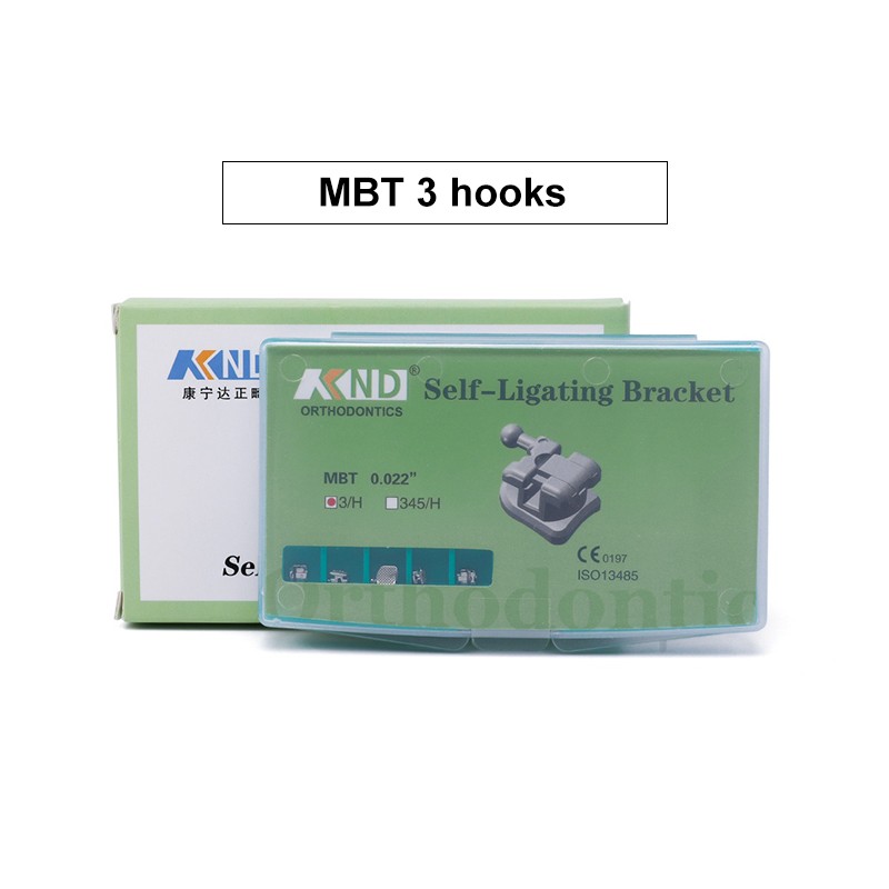 Dental Material for Metal Self Ligating Roth/MBT 345 Orhto Bracket Mini Braces