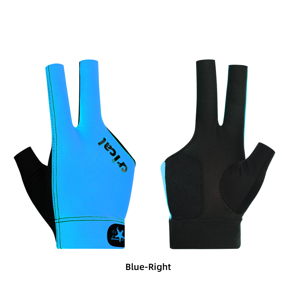 CRICAL 3 Fingers Billiard Glove Comfortable Lycra Snooker Cue Gloves Right Hand