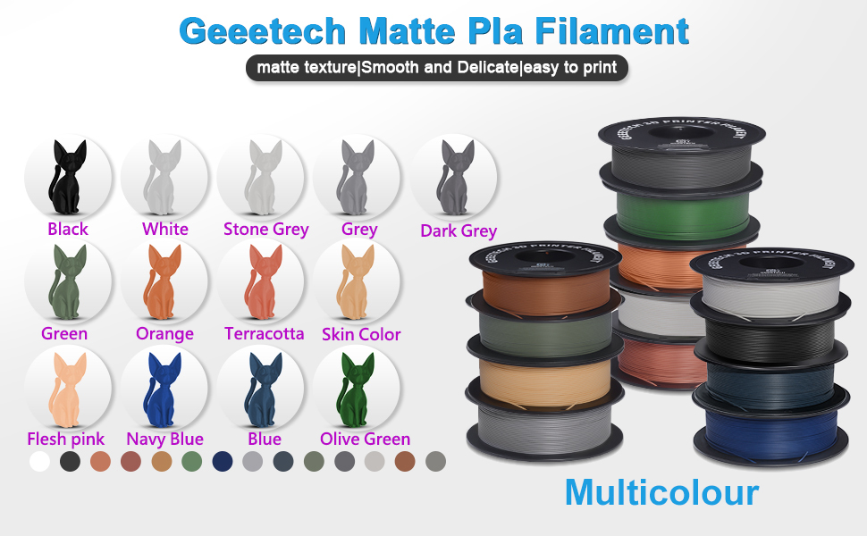 Matte pla filament