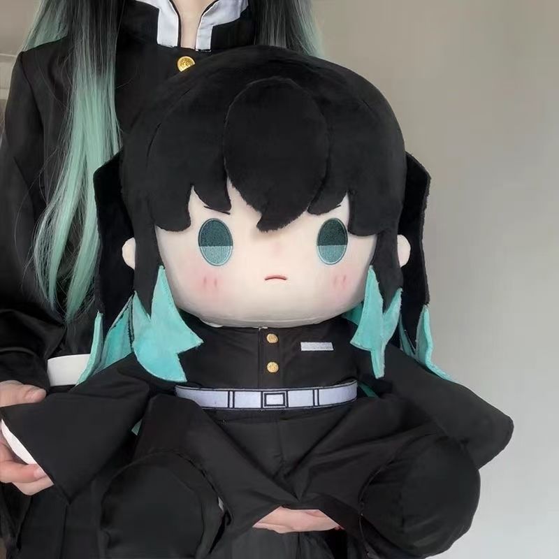 Cute Demon Slayer Tokitou Muichirou Anime Plush Figure Dolls Gifts - Picture 9 of 9