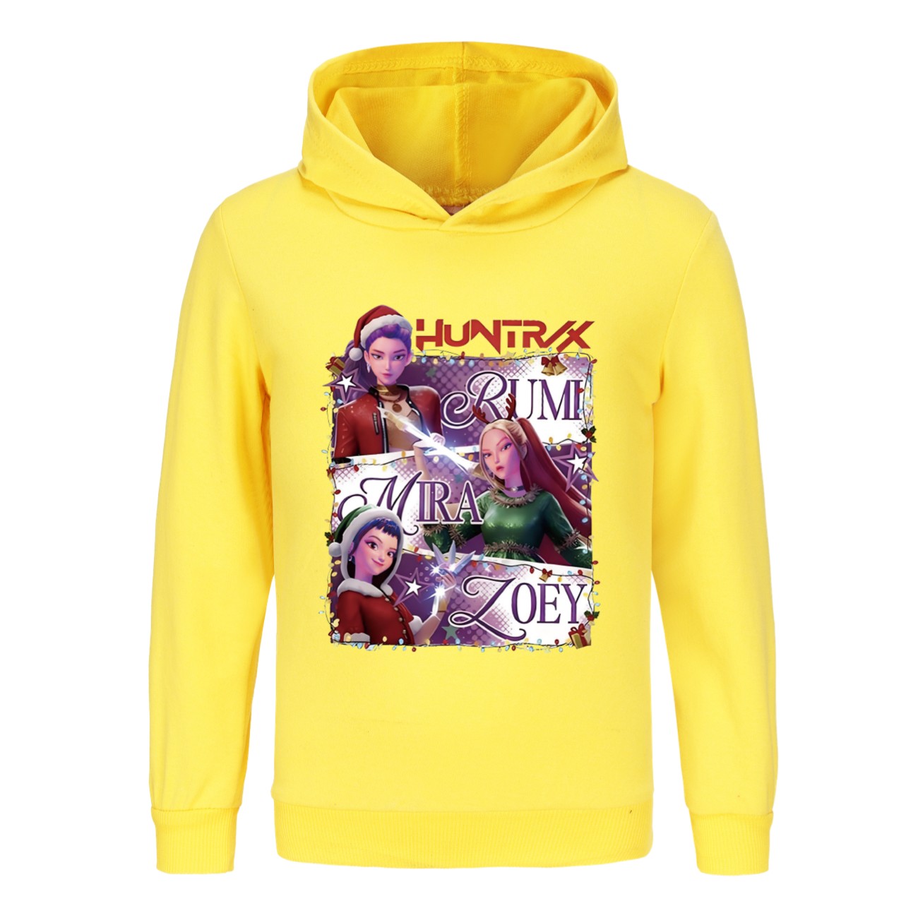 Kids Girls Devil Hunters Christmas Hoodie Kpop Casual Sweatshirt Top Xmas Gifts - Picture 26 of 52