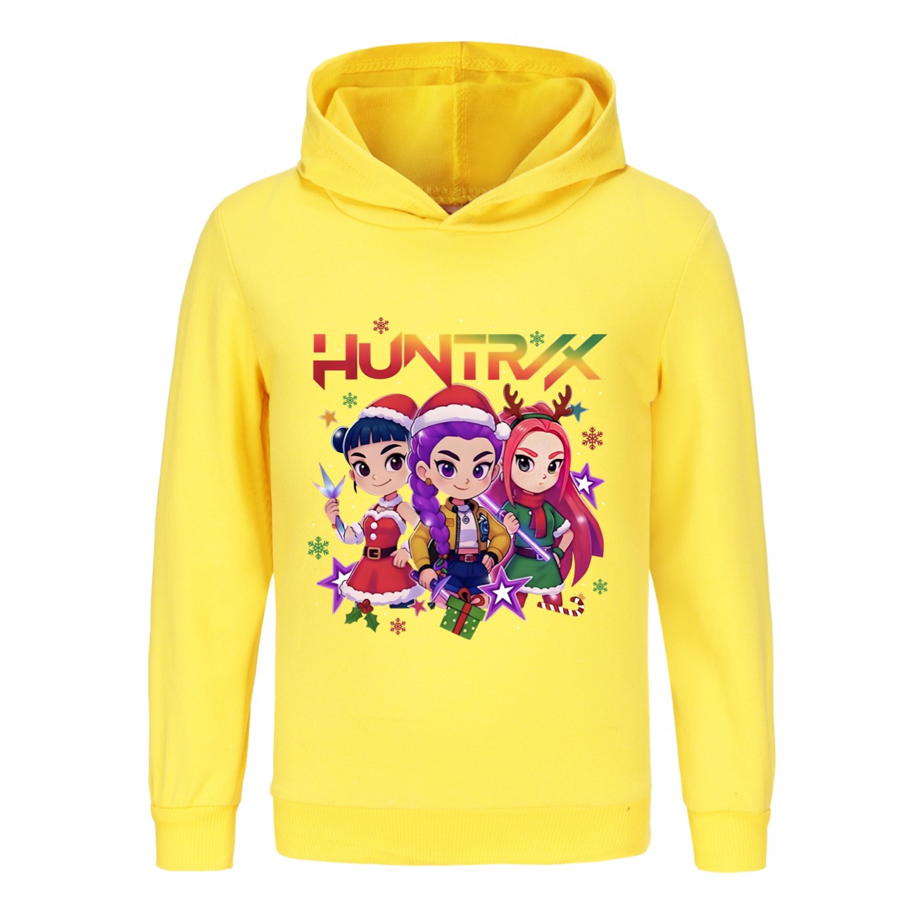 Kids Girls Devil Hunters Christmas Hoodie Kpop Casual Sweatshirt Top Xmas Gifts - Picture 39 of 52