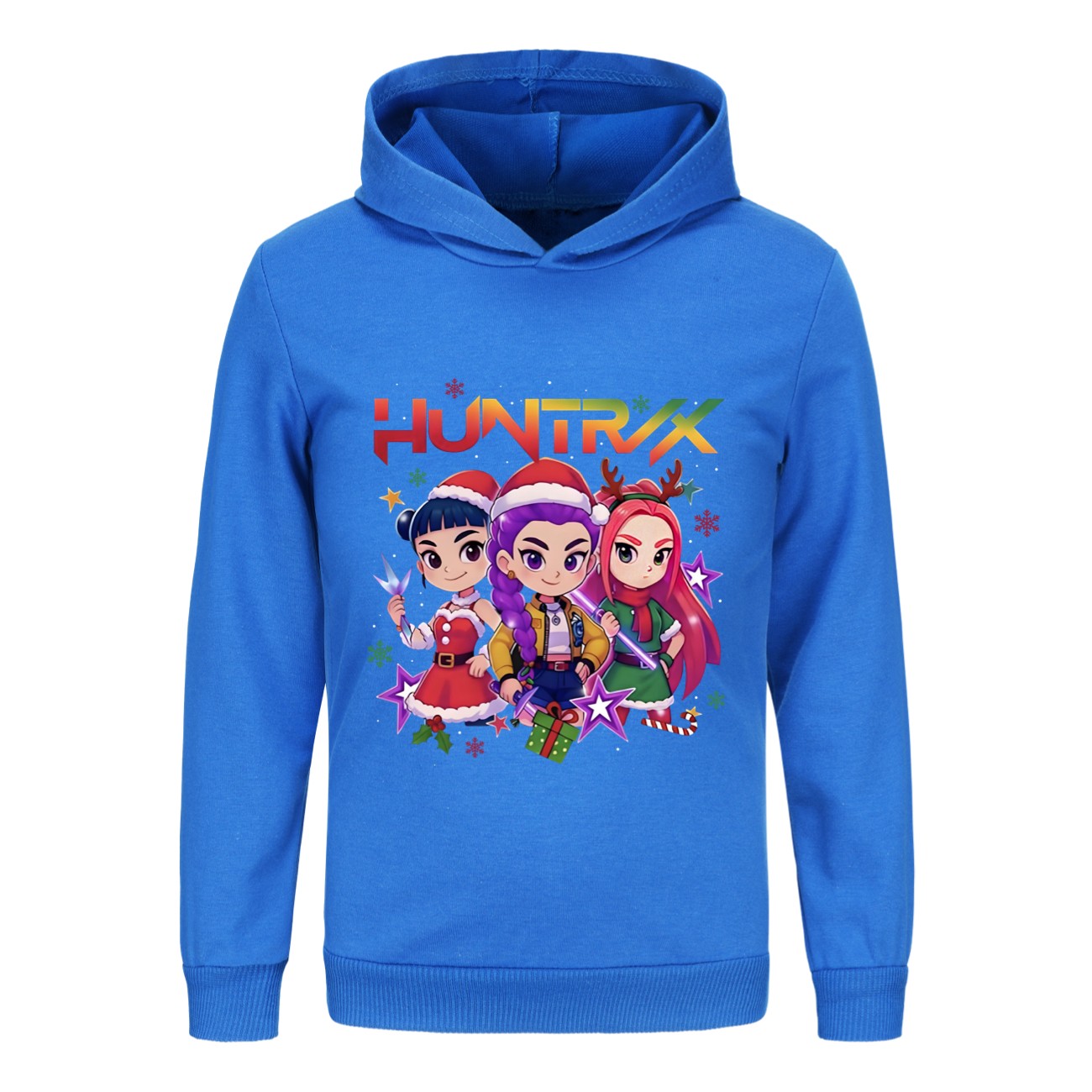 Kids Girls Devil Hunters Christmas Hoodie Kpop Casual Sweatshirt Top Xmas Gifts - Picture 47 of 52
