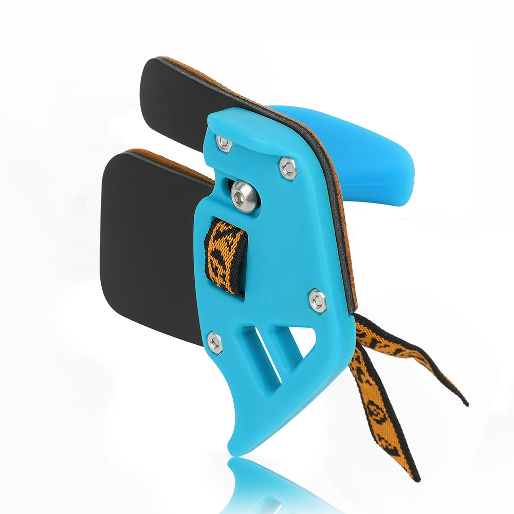 Bogenschießen Protector Gear Handschuh Lede Pad Finger Guard Tab Schießen Jagd - Picture 15 of 18