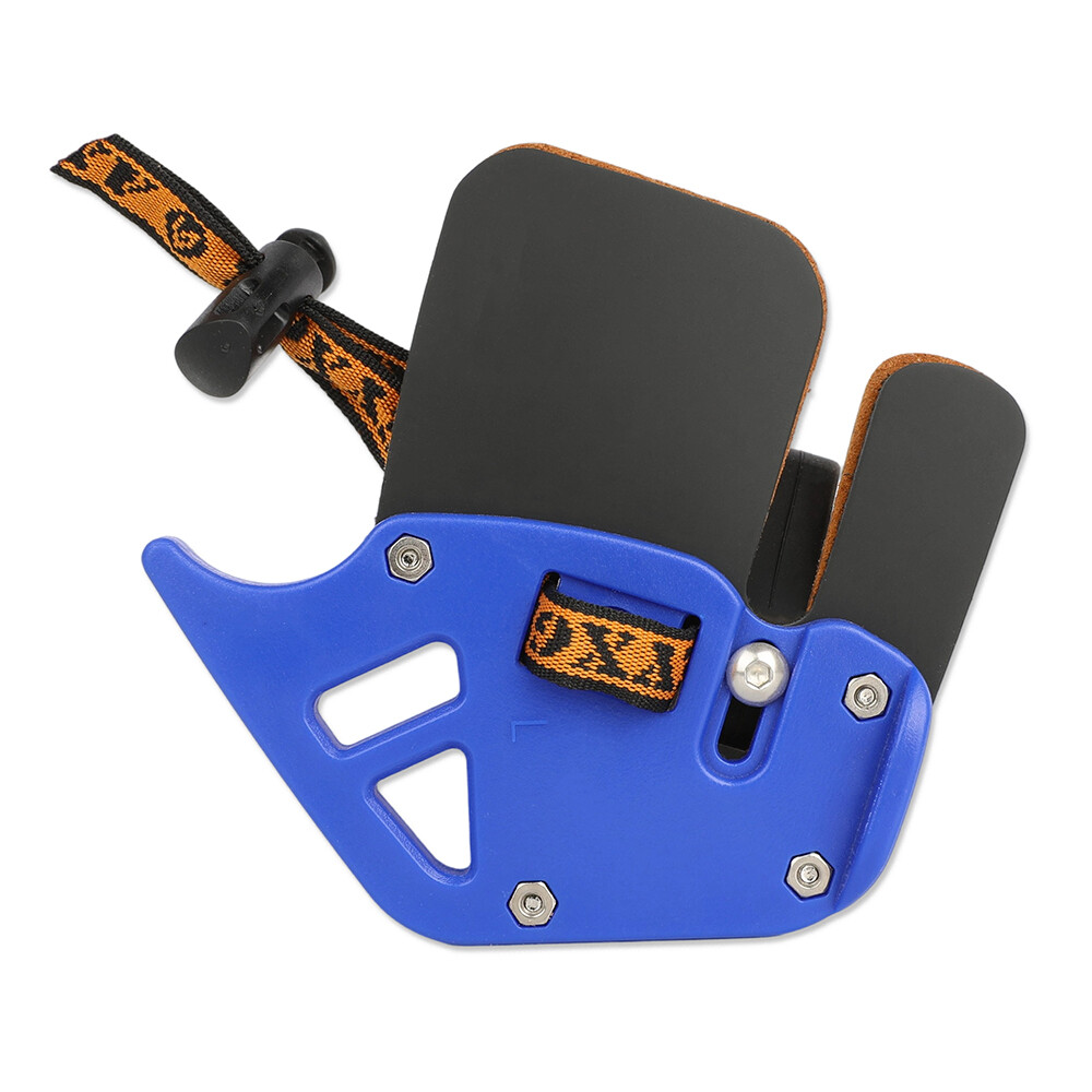 Finger Guard Tab Protector Gear Leather Recurve Bow Archery Bow Hunting Shooting - Picture 14 of 18