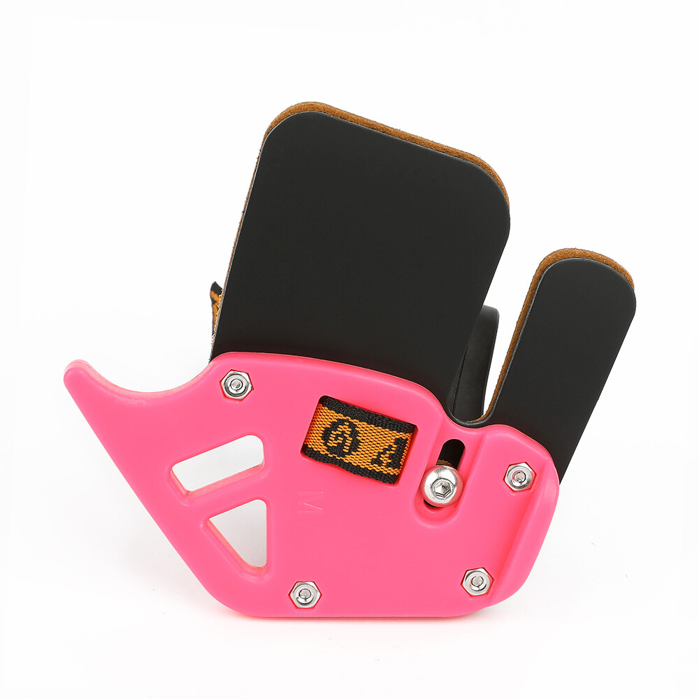 Finger Guard Tab Protector Gear Leather Recurve Bow Archery Bow Hunting Shooting - Picture 17 of 18