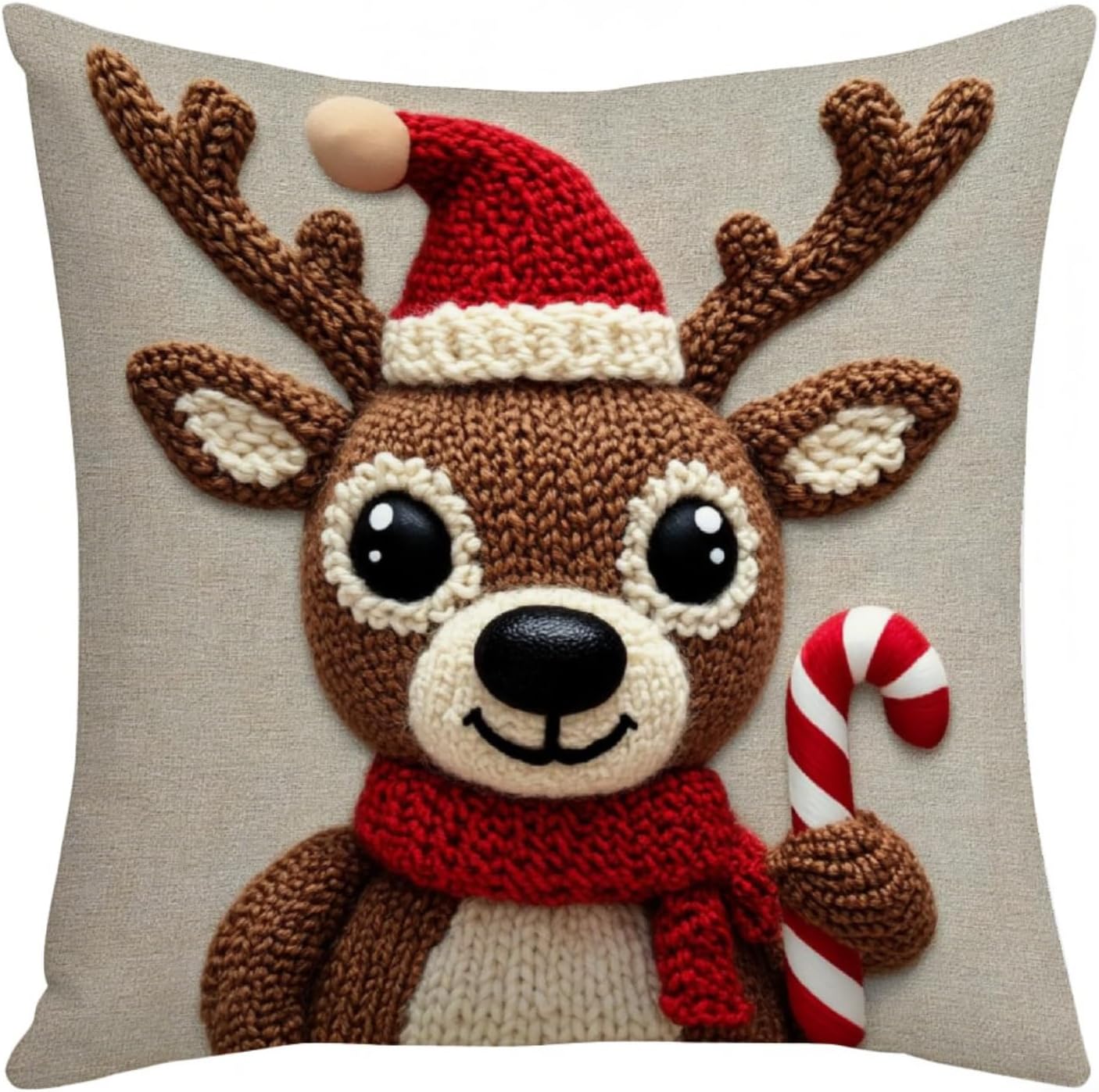 Christmas Collection Pillowcase Festive Holiday Decor for Living Room Sofa Cushi - Bild 18 von 30