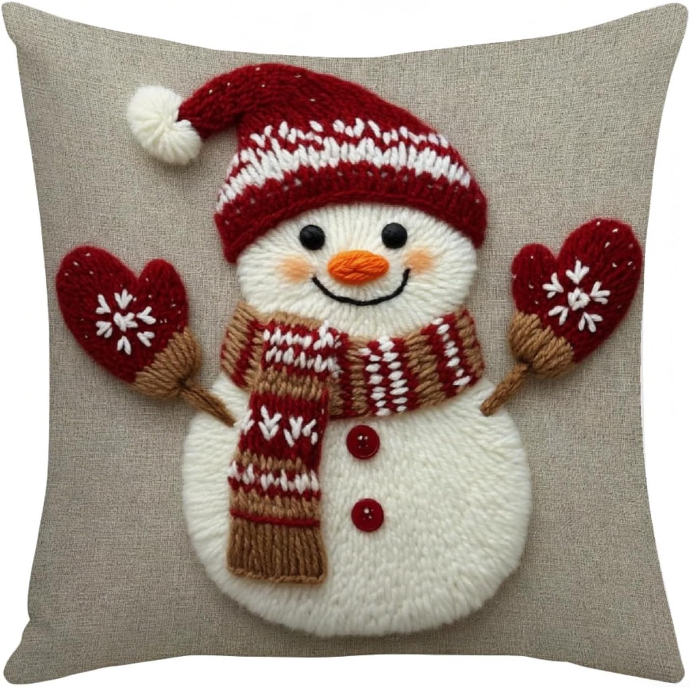 Christmas Collection Pillowcase Festive Holiday Decor for Living Room Sofa Cushi - Bild 27 von 30