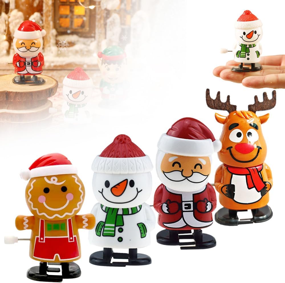 Matame Weihnachts Aufziehspielzeug, 2026 Neu kleinigkeiten für adventskalender a - Bild 11 von 11