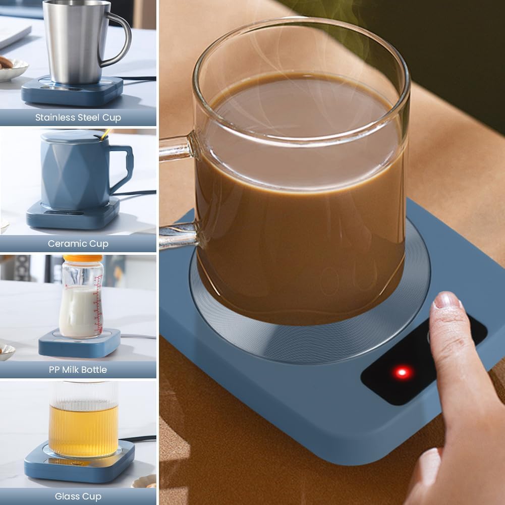 AYESY Coffee Mug Warmer, Electric Smart Beverage Mug Warmer, Electric Beverage W - Bild 26 von 38