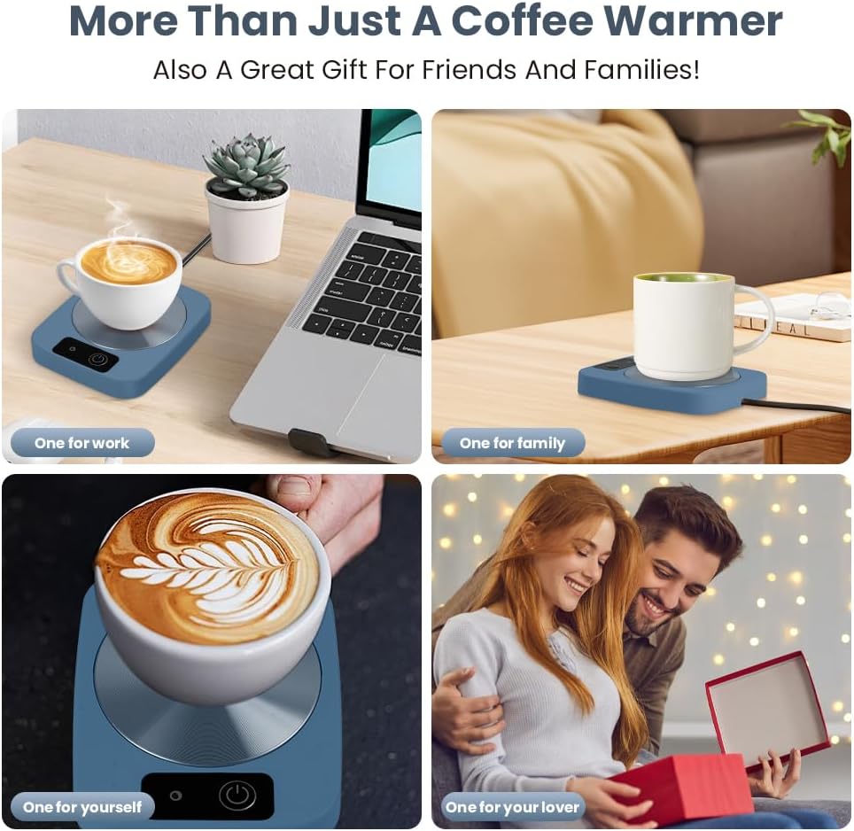 AYESY Coffee Mug Warmer, Electric Smart Beverage Mug Warmer, Electric Beverage W - Bild 28 von 38