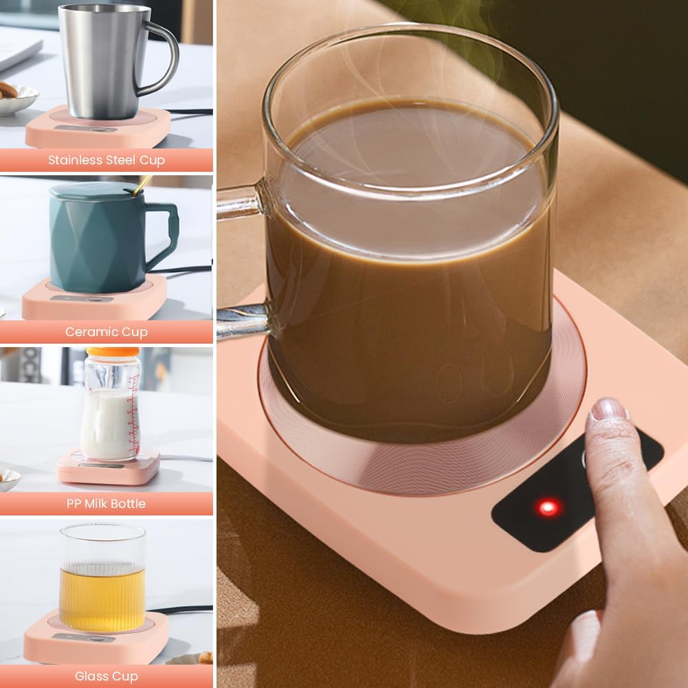 AYESY Coffee Mug Warmer, Electric Smart Beverage Mug Warmer, Electric Beverage W - Bild 35 von 38