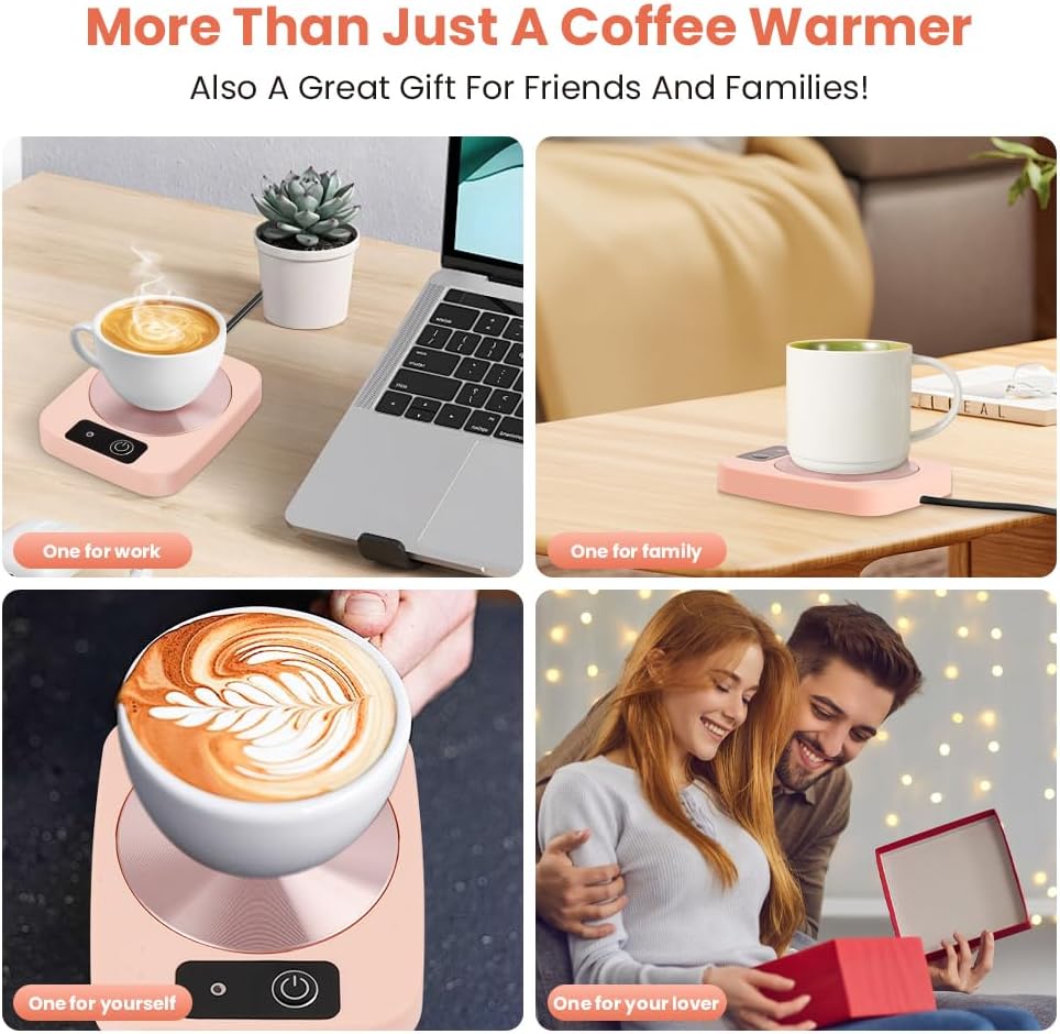 AYESY Coffee Mug Warmer, Electric Smart Beverage Mug Warmer, Electric Beverage W - Bild 37 von 38