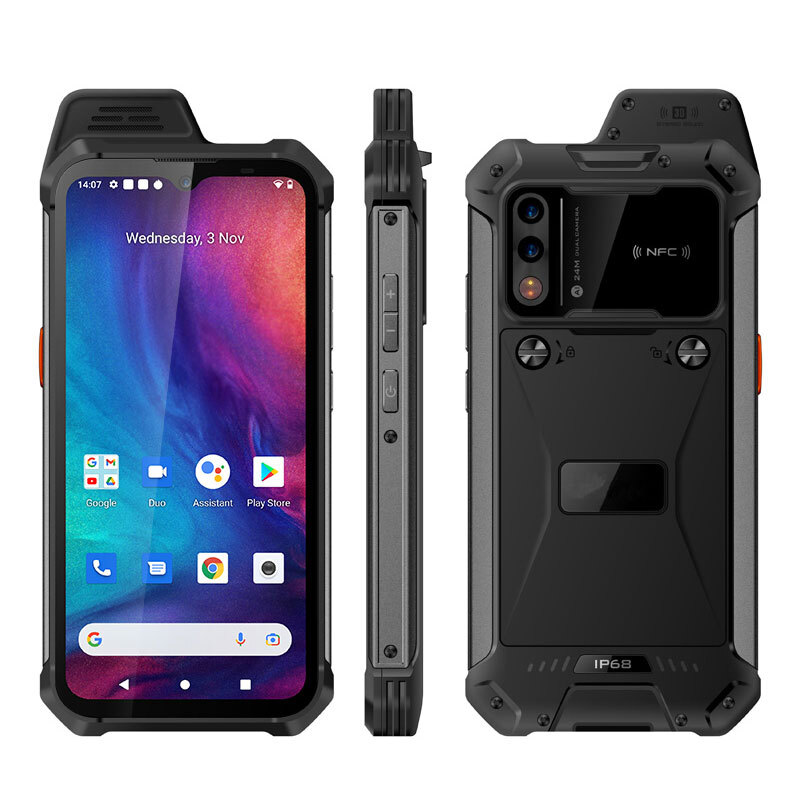 4G LTE Android 13 Rugged Phone NFC Walkie Talkie Outdoor PTT Mobile IP68 UNIWA - Picture 25 of 28