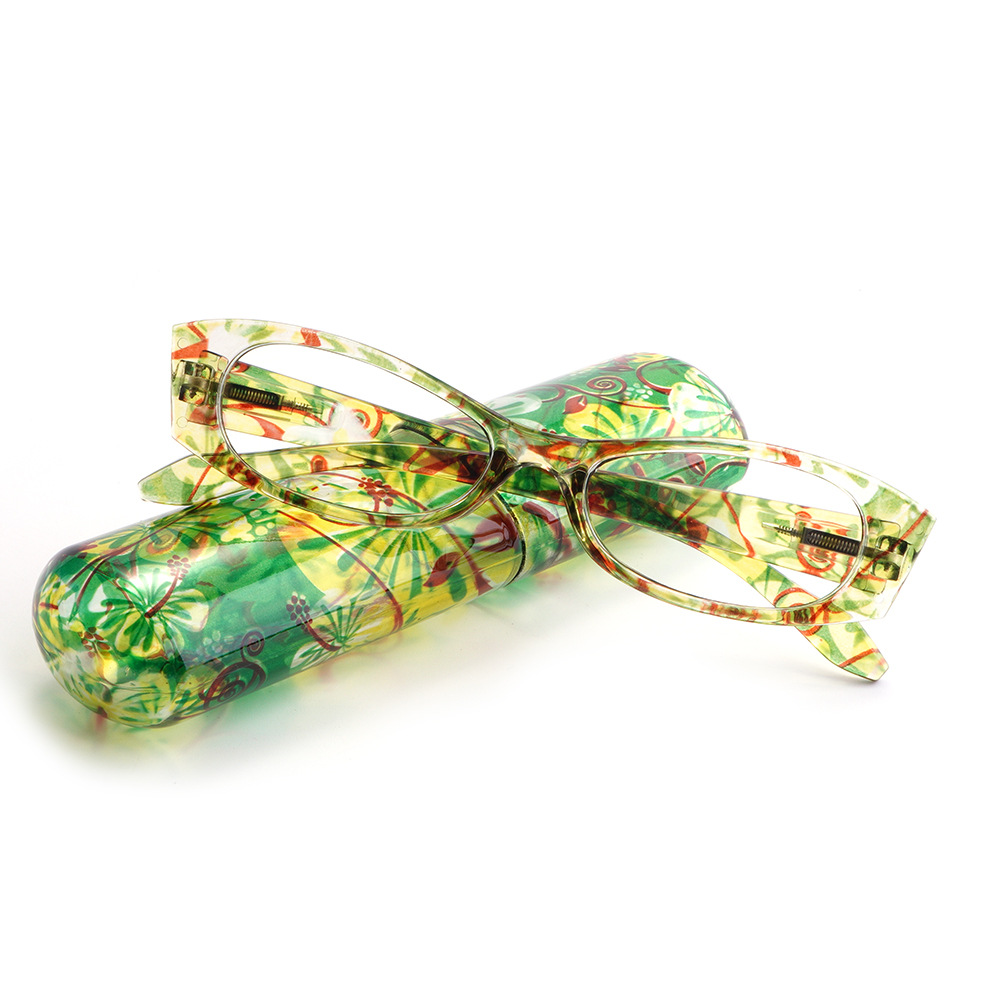 Portable Pen Holder Colorful Reading Glasses Spring Hinge Readers With Box NEW - Picture 26 of 28