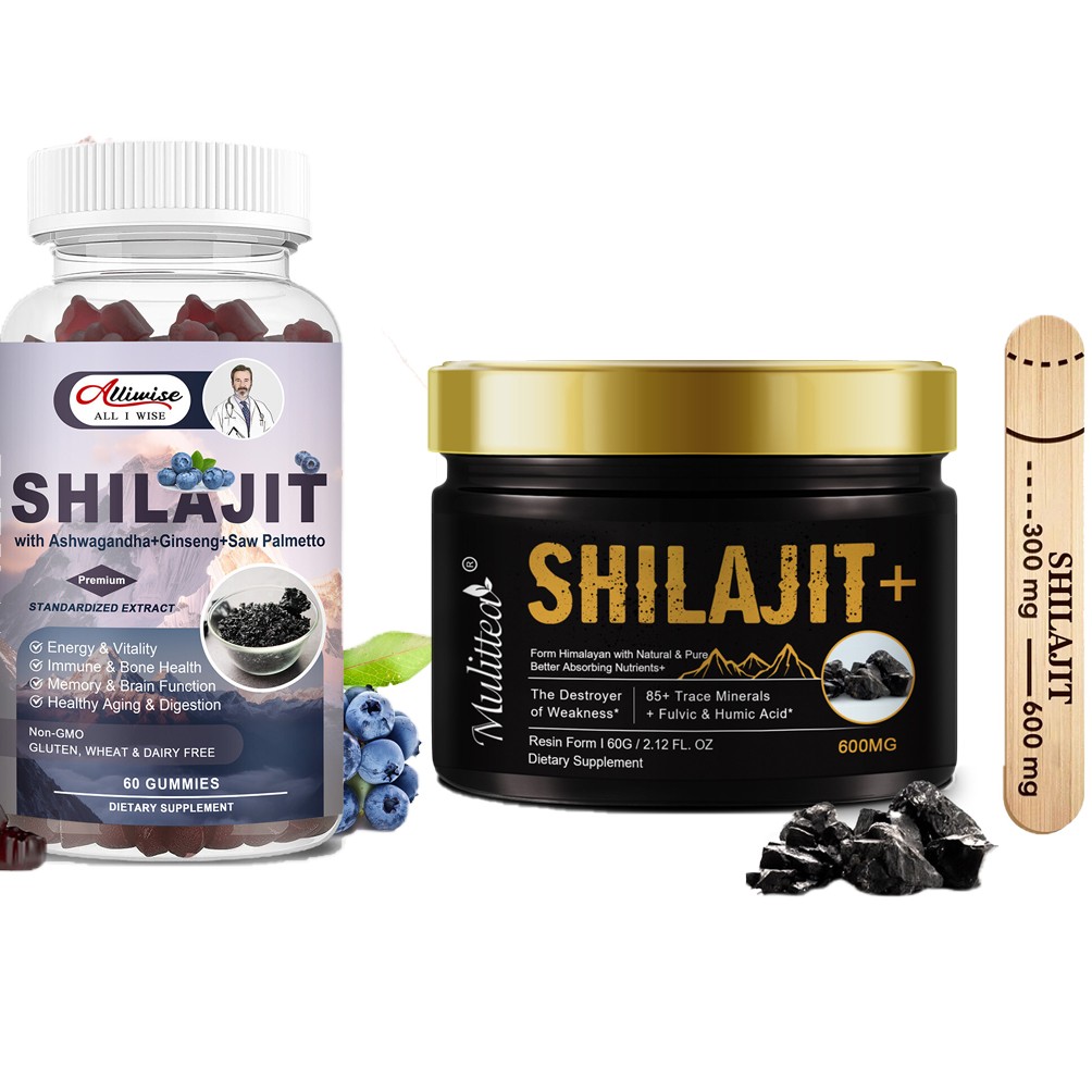 Himalaya Shilajit Resin 60g Fulvinsäure Huminsäure Mineralien 100% Rein/Gummies - Bild 13 von 13