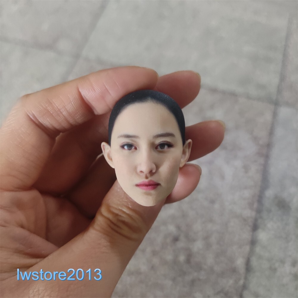 1/6 1/12 Beauty Girl Man Head Sculpt Model For 12" 6" Female Male Figure Body - Picture 4 of 190
