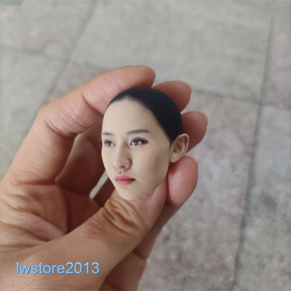 1/6 1/12 Beauty Girl Man Head Sculpt Model For 12" 6" Female Male Figure Body - Picture 5 of 190