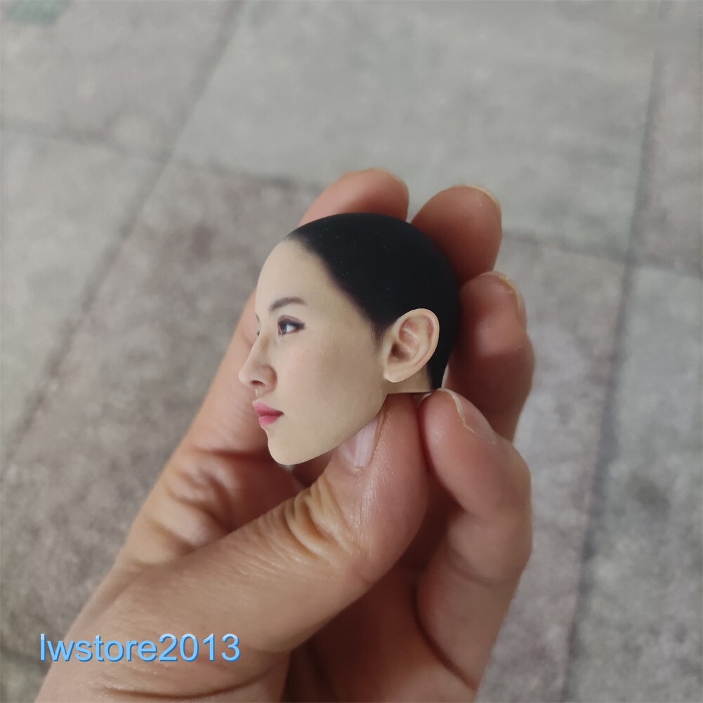 1/6 1/12 Beauty Girl Man Head Sculpt Model For 12" 6" Female Male Figure Body - Picture 6 of 190