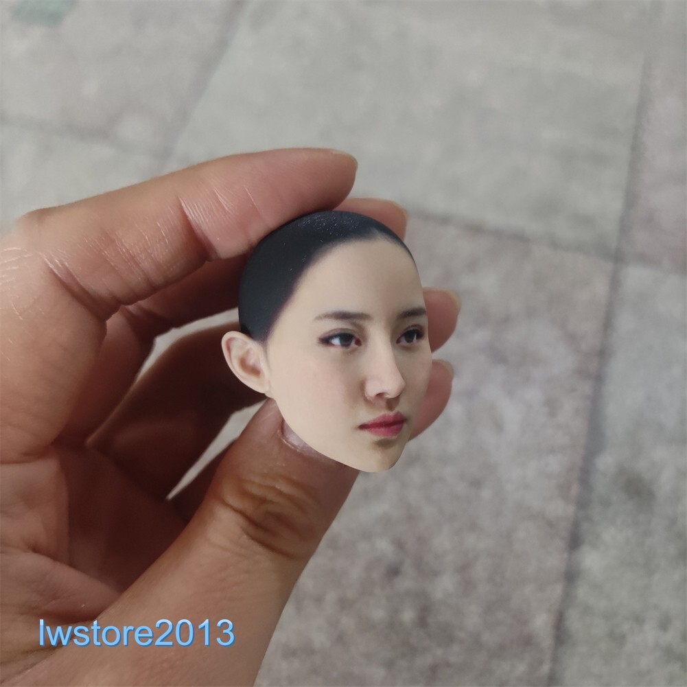 1/6 1/12 Beauty Girl Man Head Sculpt Model For 12" 6" Female Male Figure Body - Picture 7 of 190