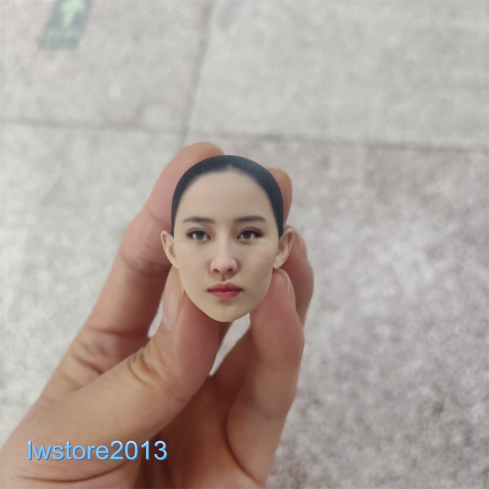 1/6 1/12 Beauty Girl Man Head Sculpt Model For 12" 6" Female Male Figure Body - Picture 11 of 190