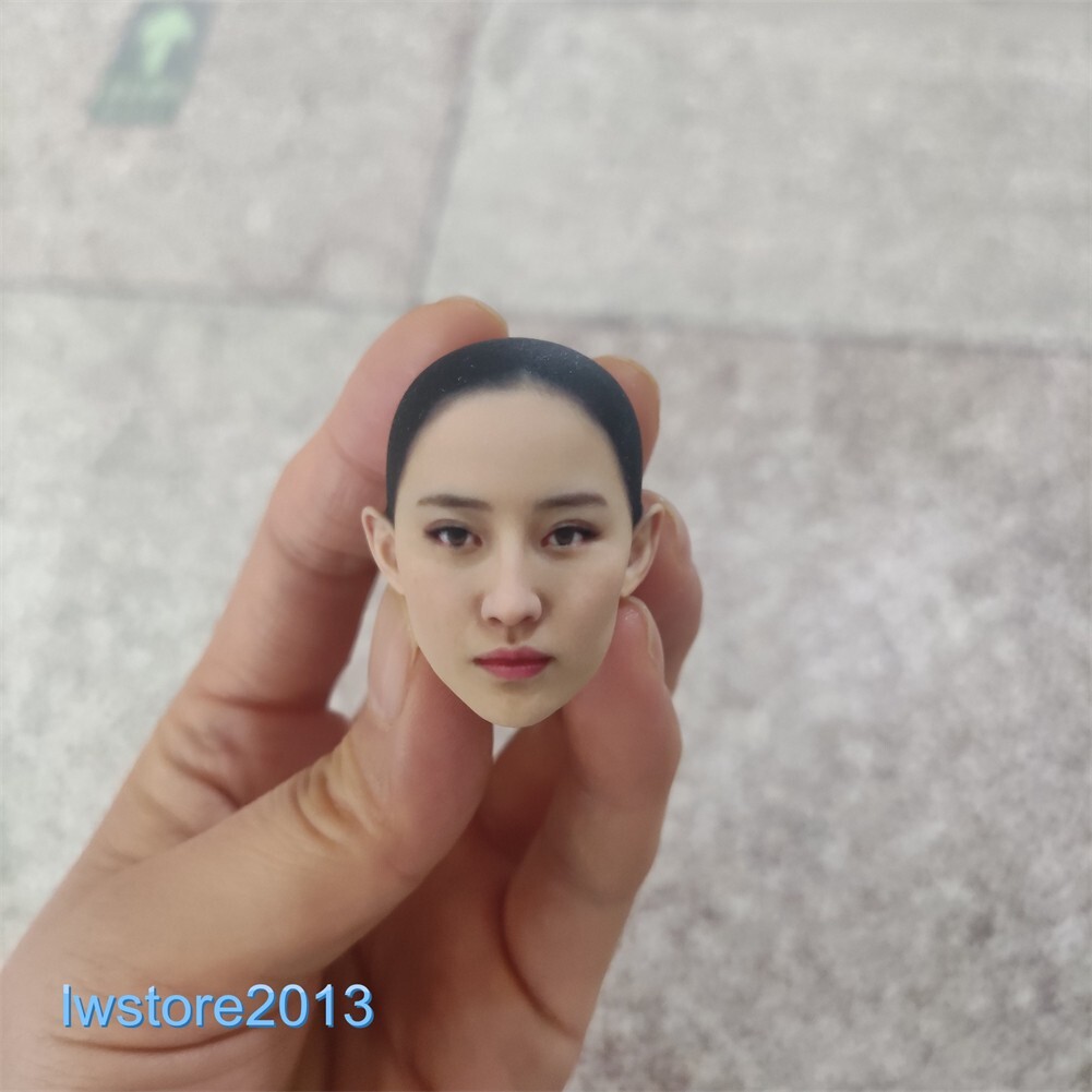 1/6 1/12 Beauty Girl Man Head Sculpt Model For 12" 6" Female Male Figure Body - Picture 12 of 190