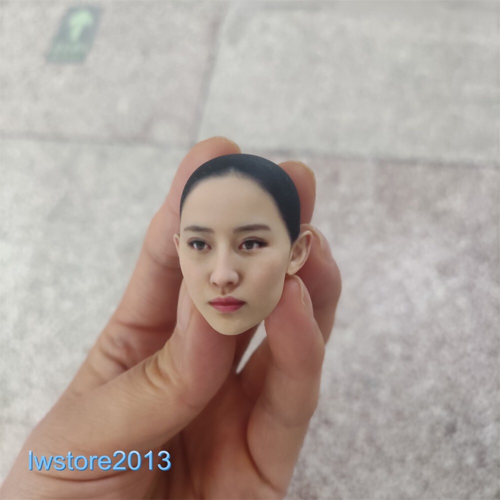 1/6 1/12 Beauty Girl Man Head Sculpt Model For 12" 6" Female Male Figure Body - Picture 13 of 190