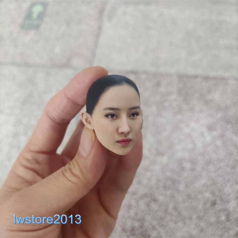 1/6 1/12 Beauty Girl Man Head Sculpt Model For 12" 6" Female Male Figure Body - Picture 14 of 190