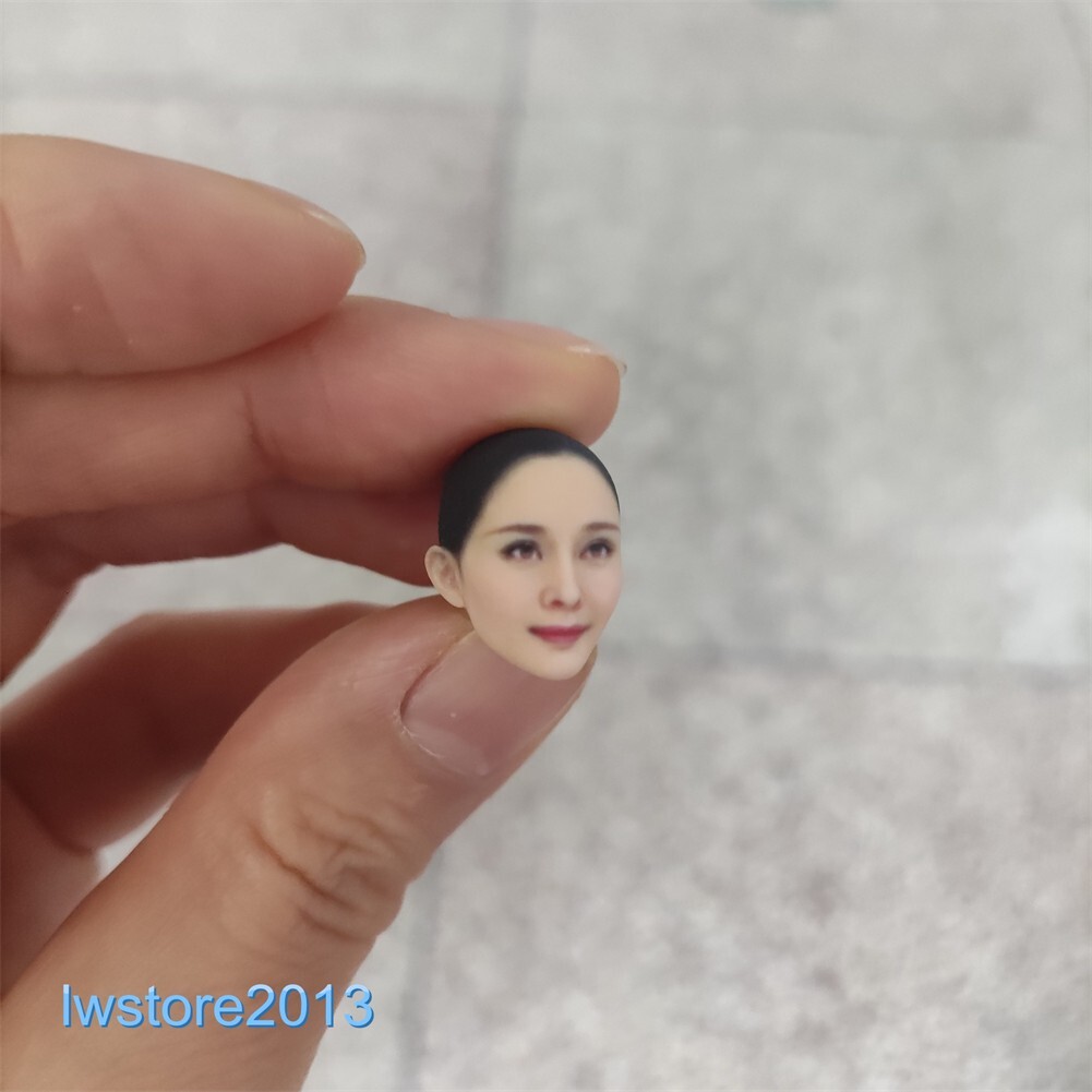 1/6 1/12 Beauty Girl Man Head Sculpt Model For 12" 6" Female Male Figure Body - Picture 16 of 190