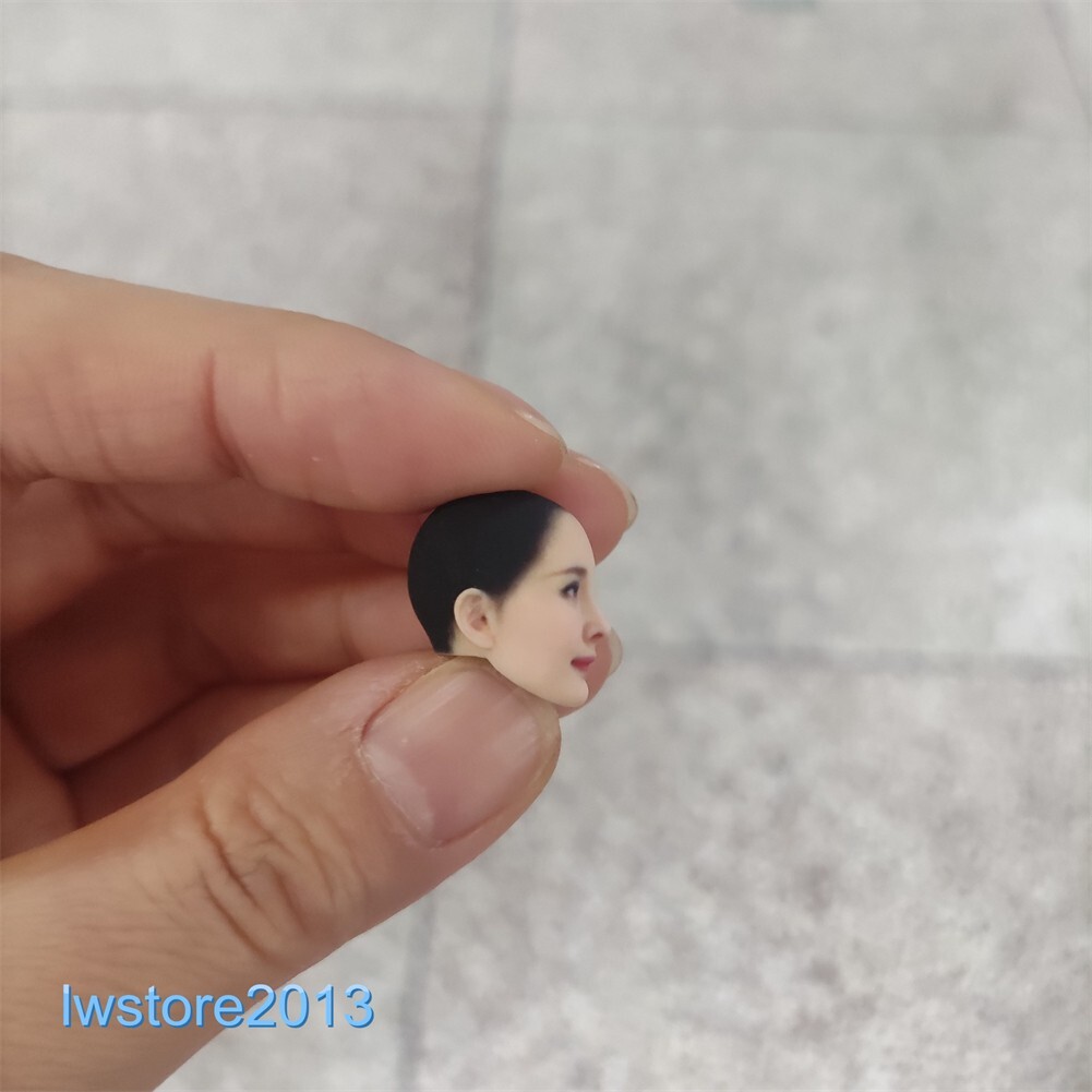 1/6 1/12 Beauty Girl Man Head Sculpt Model For 12" 6" Female Male Figure Body - Picture 19 of 190