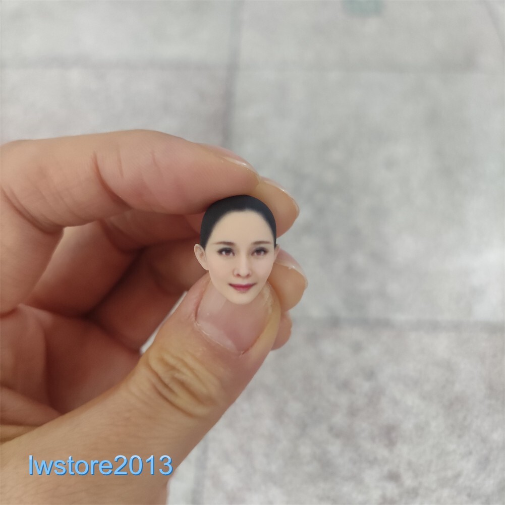 1/6 1/12 Beauty Girl Man Head Sculpt Model For 12" 6" Female Male Figure Body - Picture 23 of 190
