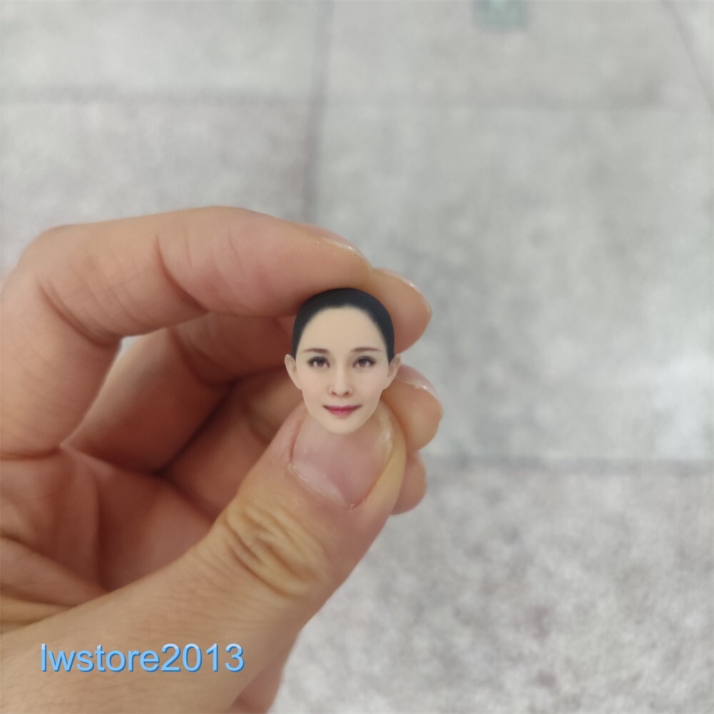 1/6 1/12 Beauty Girl Man Head Sculpt Model For 12" 6" Female Male Figure Body - Picture 25 of 190
