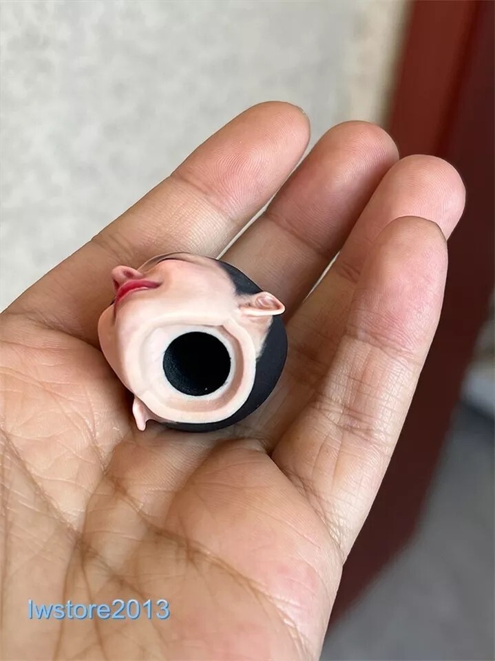 1/6 1/12 Beauty Girl Man Head Sculpt Model For 12" 6" Female Male Figure Body - Picture 30 of 190