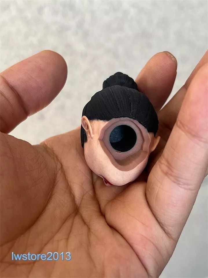 1/6 1/12 Beauty Girl Man Head Sculpt Model For 12" 6" Female Male Figure Body - Picture 55 of 190