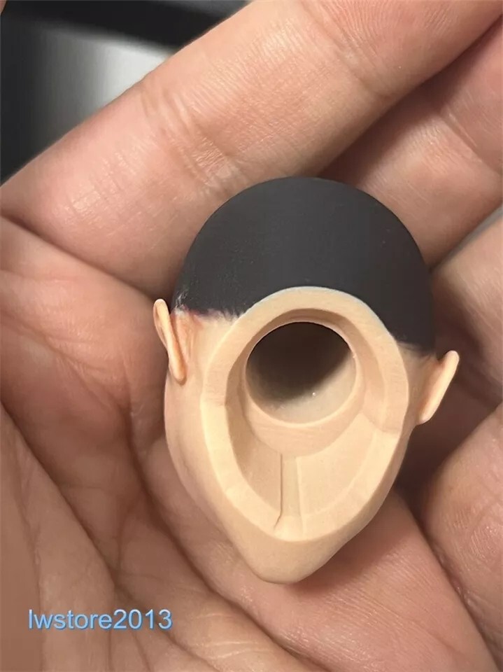 1/6 1/12 Beauty Girl Man Head Sculpt Model For 12" 6" Female Male Figure Body - Picture 69 of 190