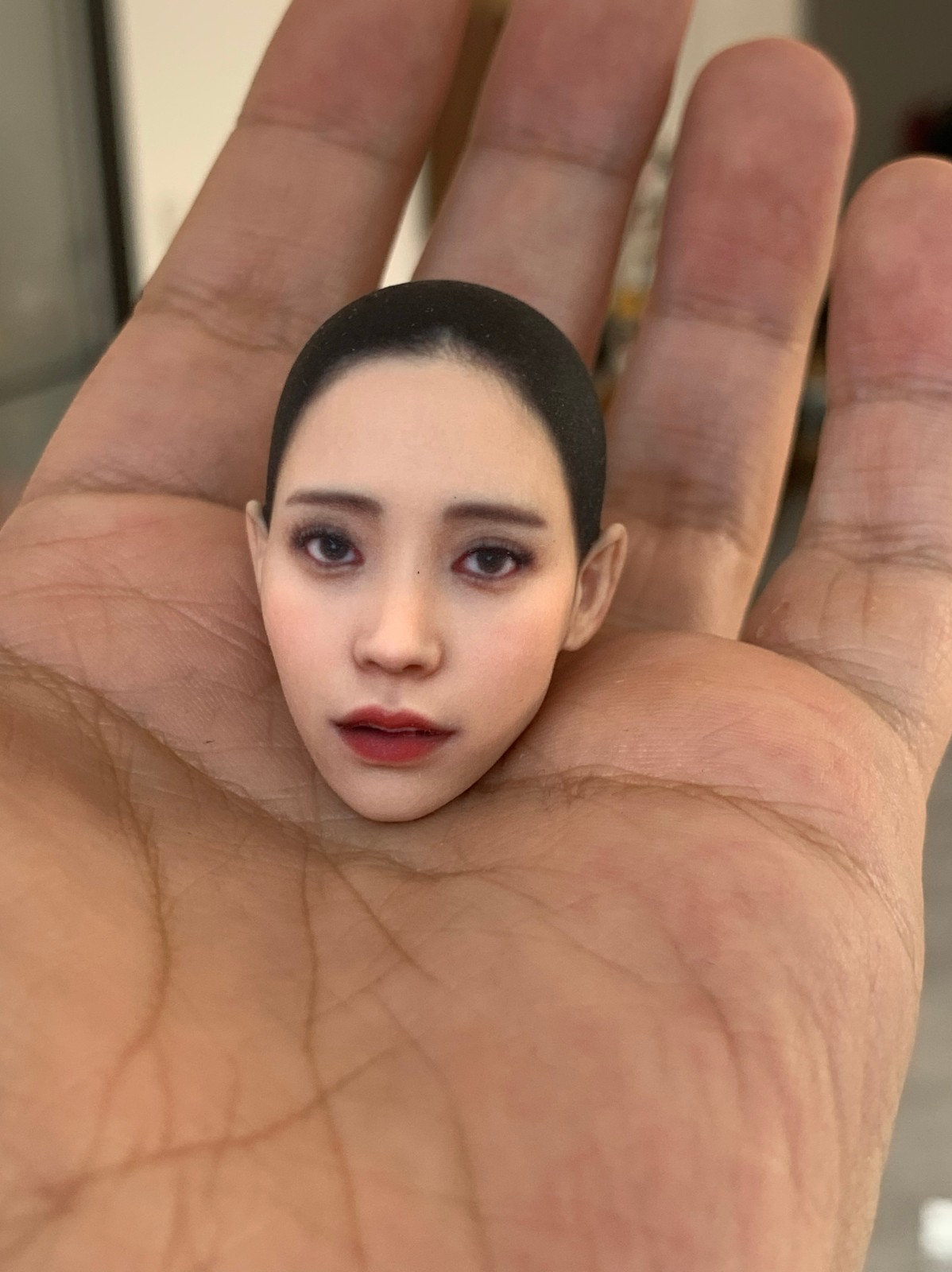 1/6 1/12 Beauty Girl Man Head Sculpt Model For 12" 6" Female Male Figure Body - Picture 84 of 190