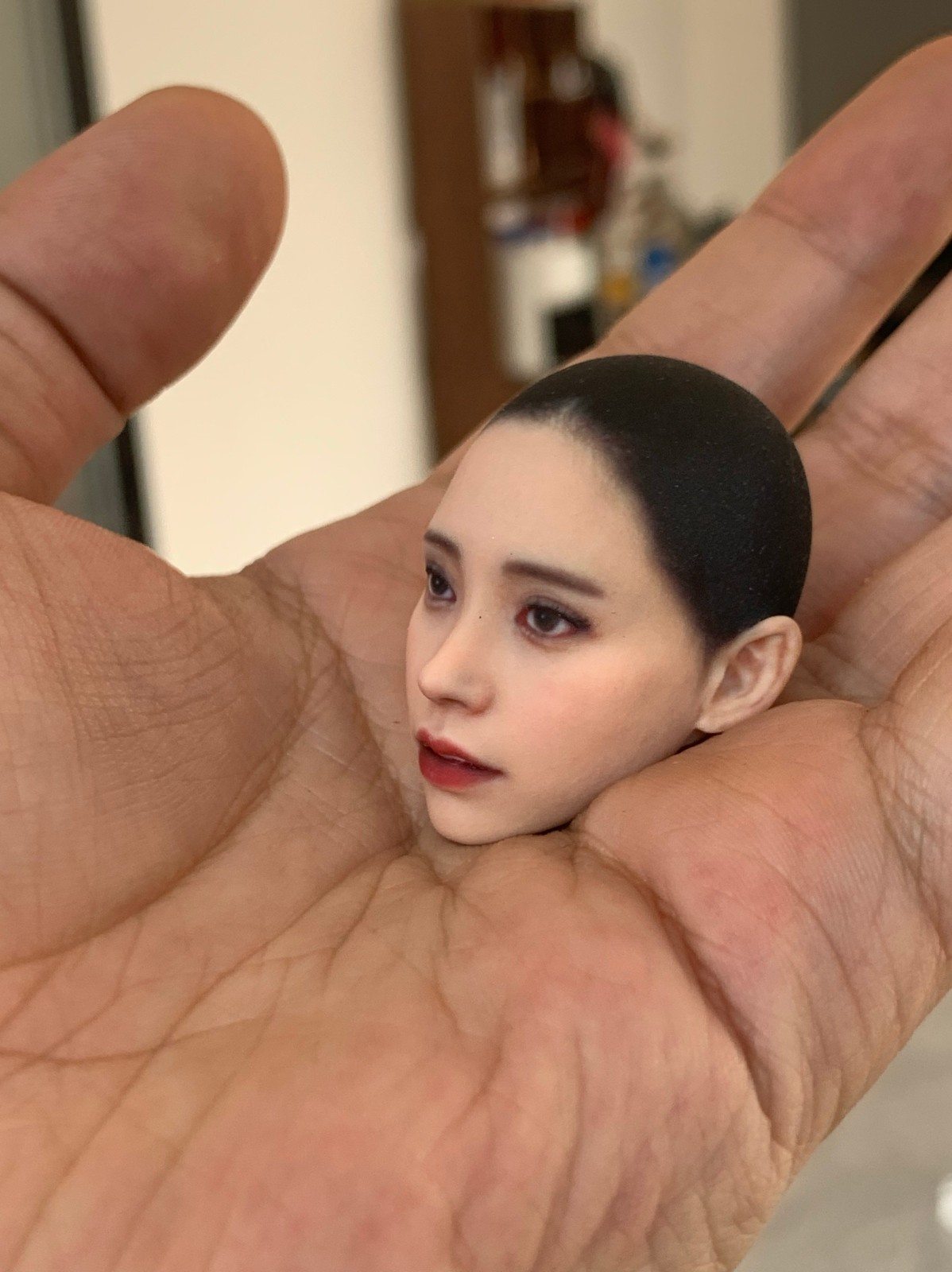 1/6 1/12 Beauty Girl Man Head Sculpt Model For 12" 6" Female Male Figure Body - Picture 89 of 190