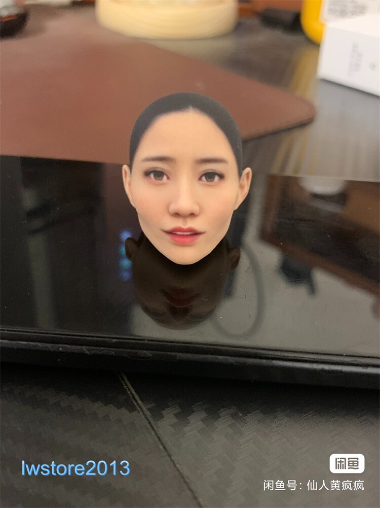 1/6 1/12 Beauty Girl Man Head Sculpt Model For 12" 6" Female Male Figure Body - Picture 91 of 190