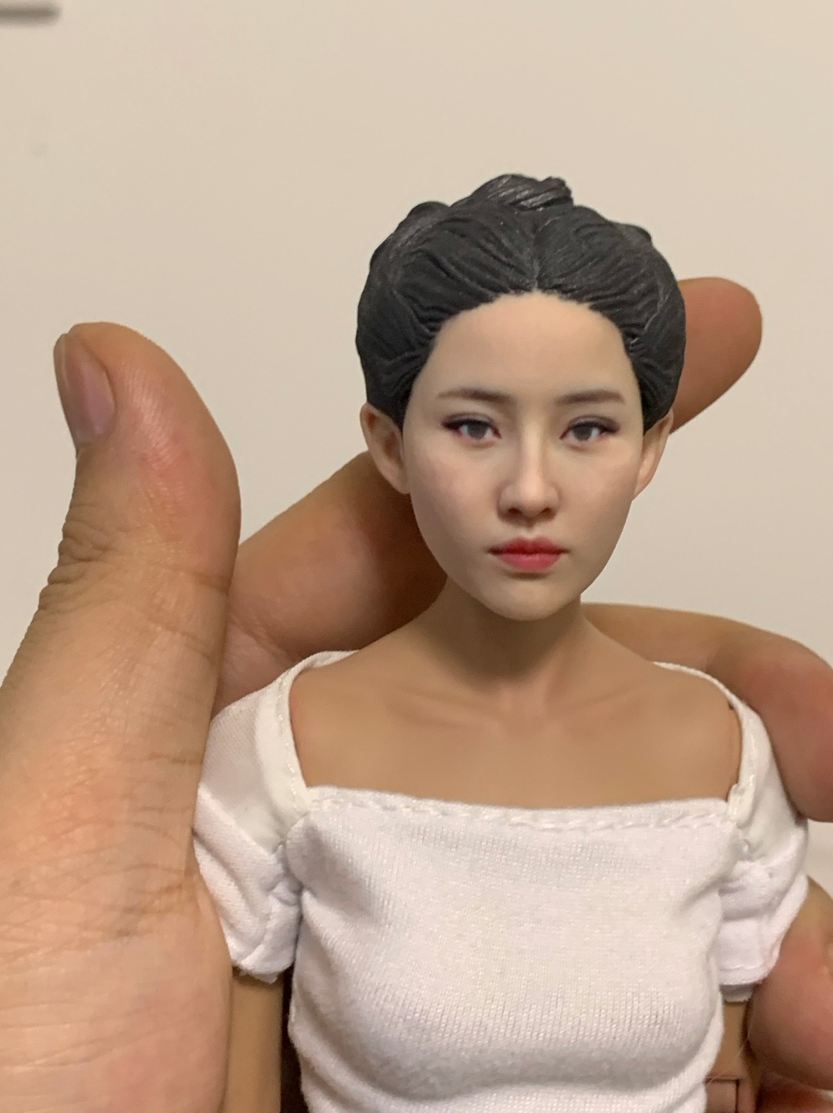 1/6 1/12 Beauty Girl Man Head Sculpt Model For 12" 6" Female Male Figure Body - Picture 109 of 190