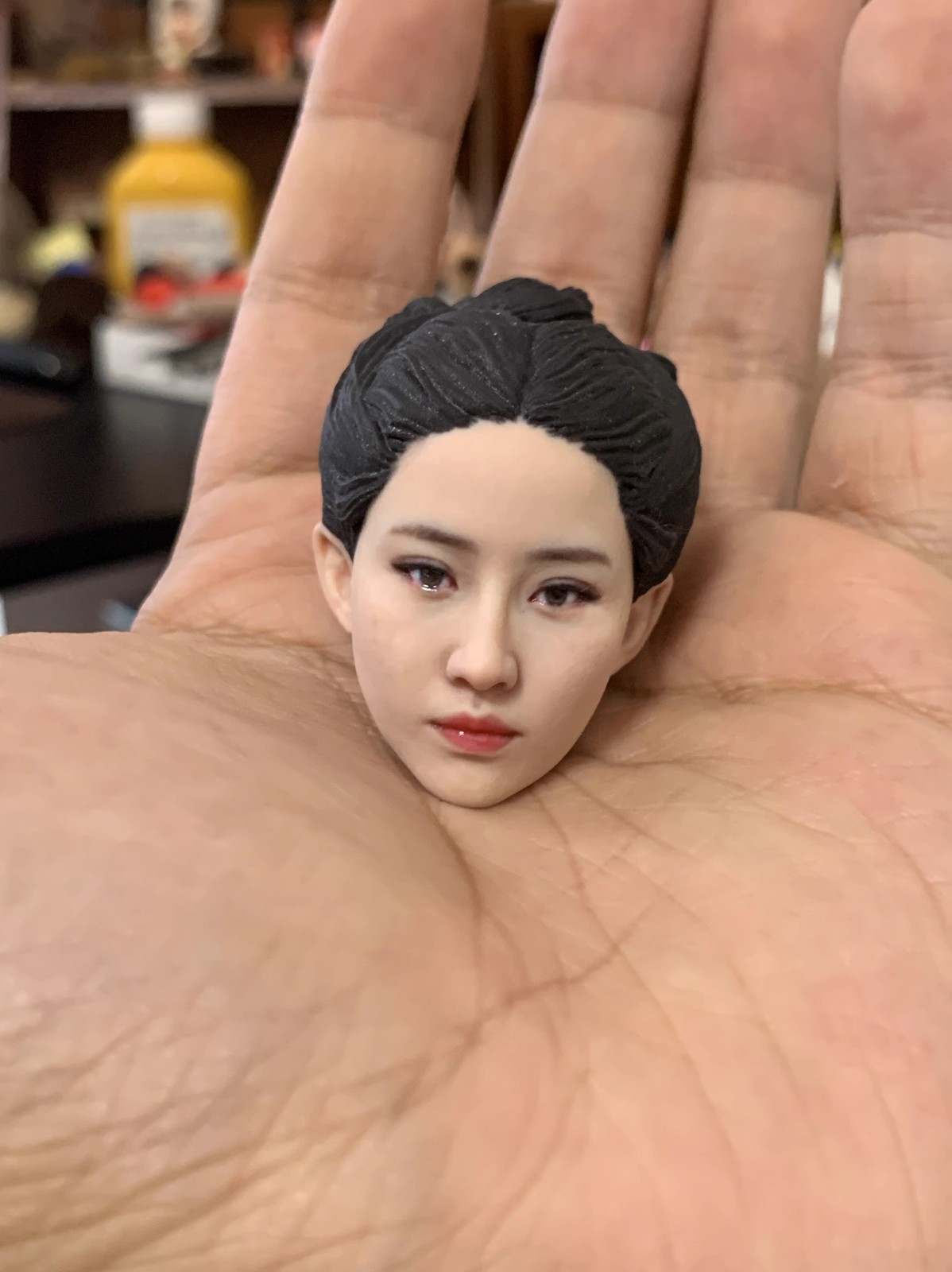 1/6 1/12 Beauty Girl Man Head Sculpt Model For 12" 6" Female Male Figure Body - Picture 110 of 190