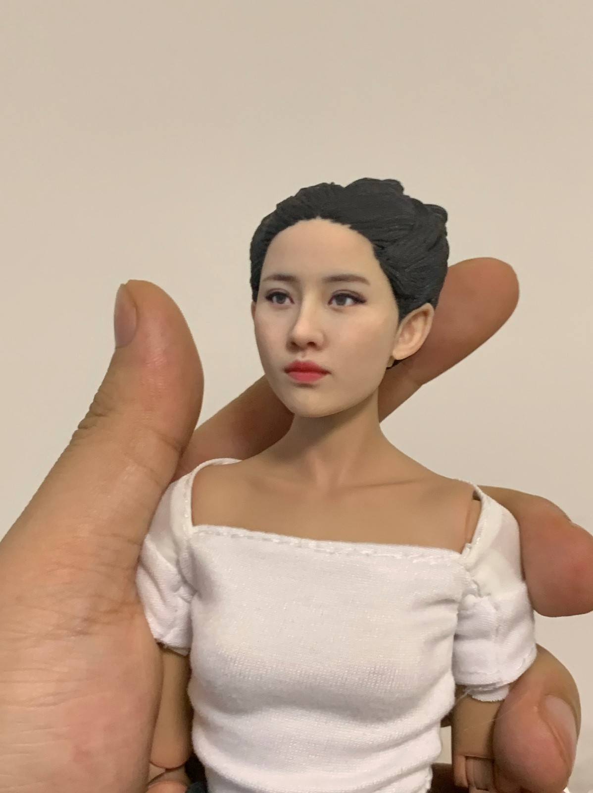 1/6 1/12 Beauty Girl Man Head Sculpt Model For 12" 6" Female Male Figure Body - Picture 117 of 190