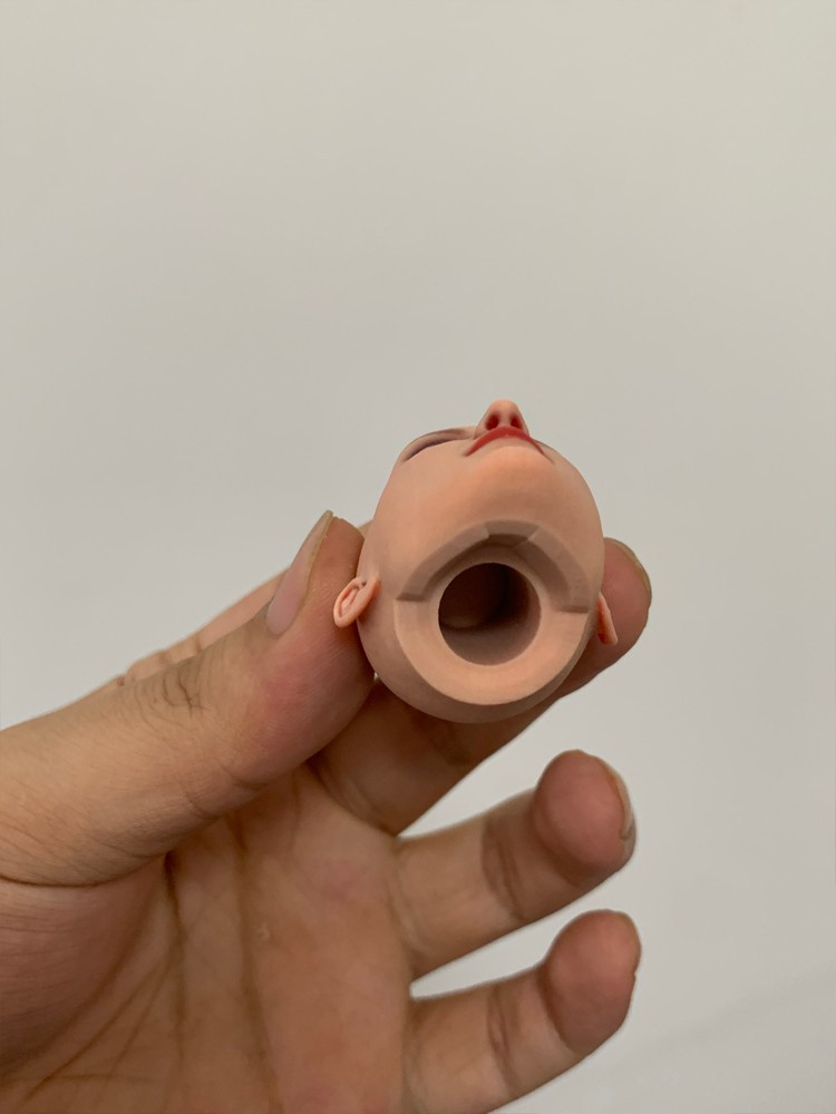 1/6 1/12 Beauty Girl Man Head Sculpt Model For 12" 6" Female Male Figure Body - Picture 150 of 190