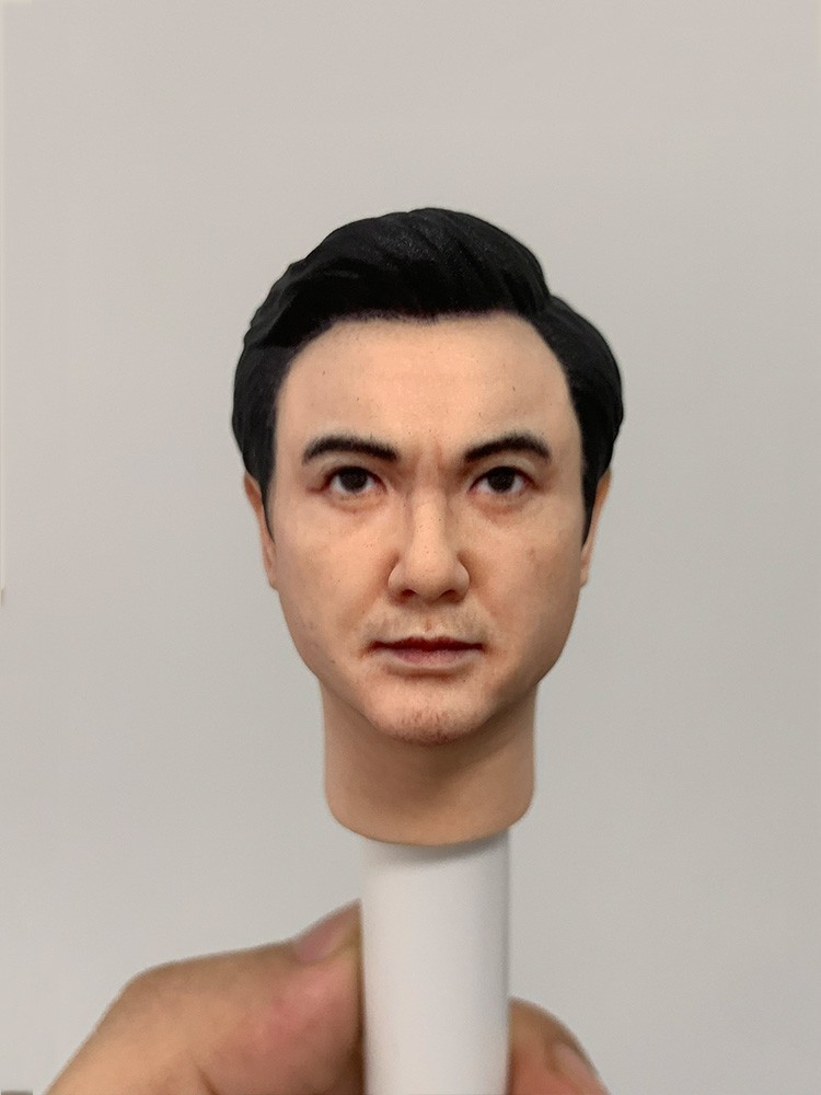1/6 1/12 Beauty Girl Man Head Sculpt Model For 12" 6" Female Male Figure Body - Picture 153 of 190