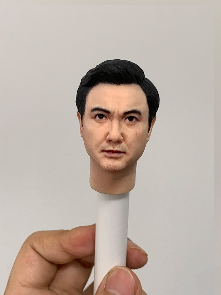 1/6 1/12 Beauty Girl Man Head Sculpt Model For 12" 6" Female Male Figure Body - Picture 157 of 190