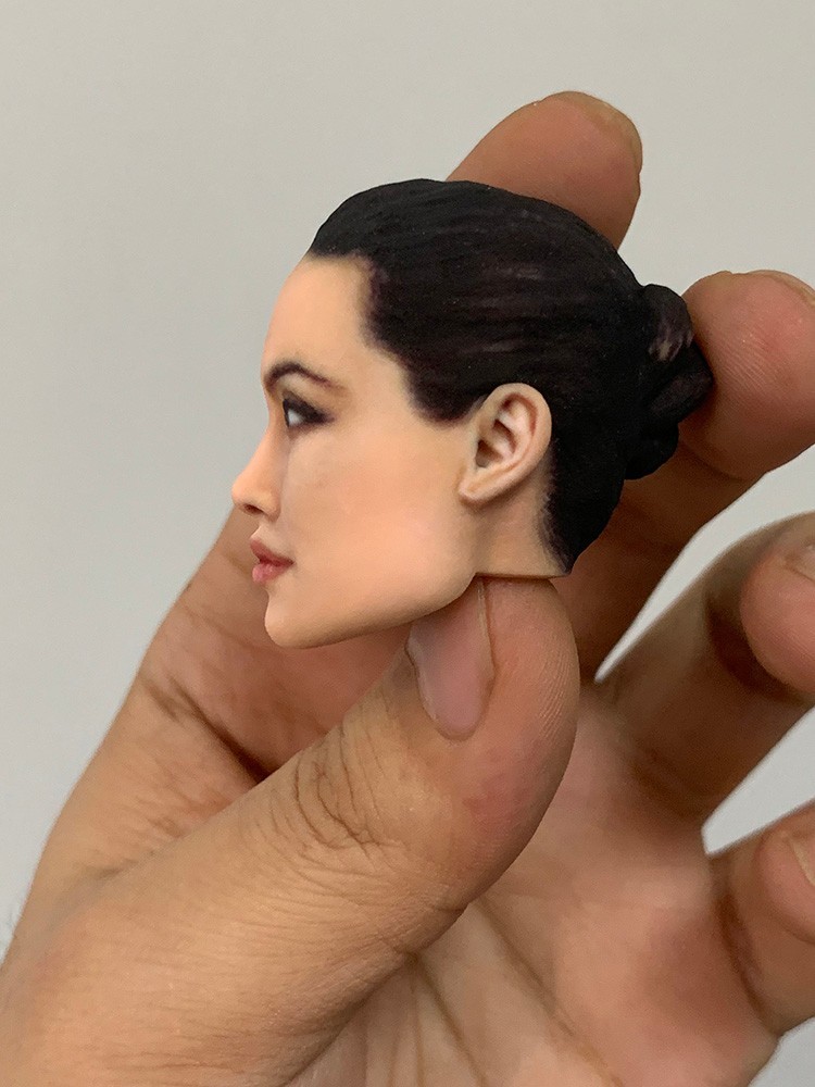 1/6 1/12 Beauty Girl Man Head Sculpt Model For 12" 6" Female Male Figure Body - Picture 168 of 190